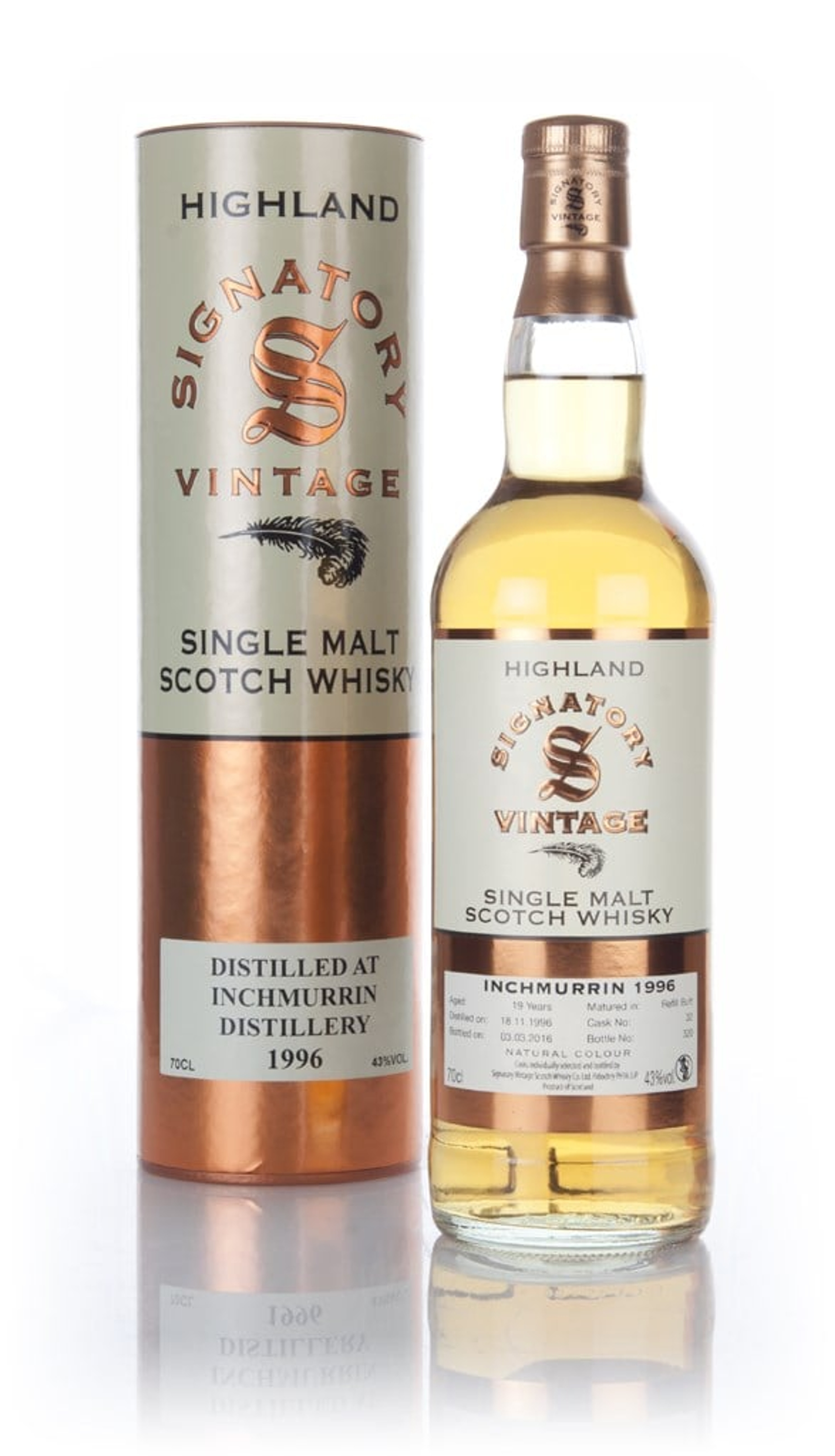 Inchmurrin 19 Year Old 1996 (cask 32) (Signatory) 70cl
