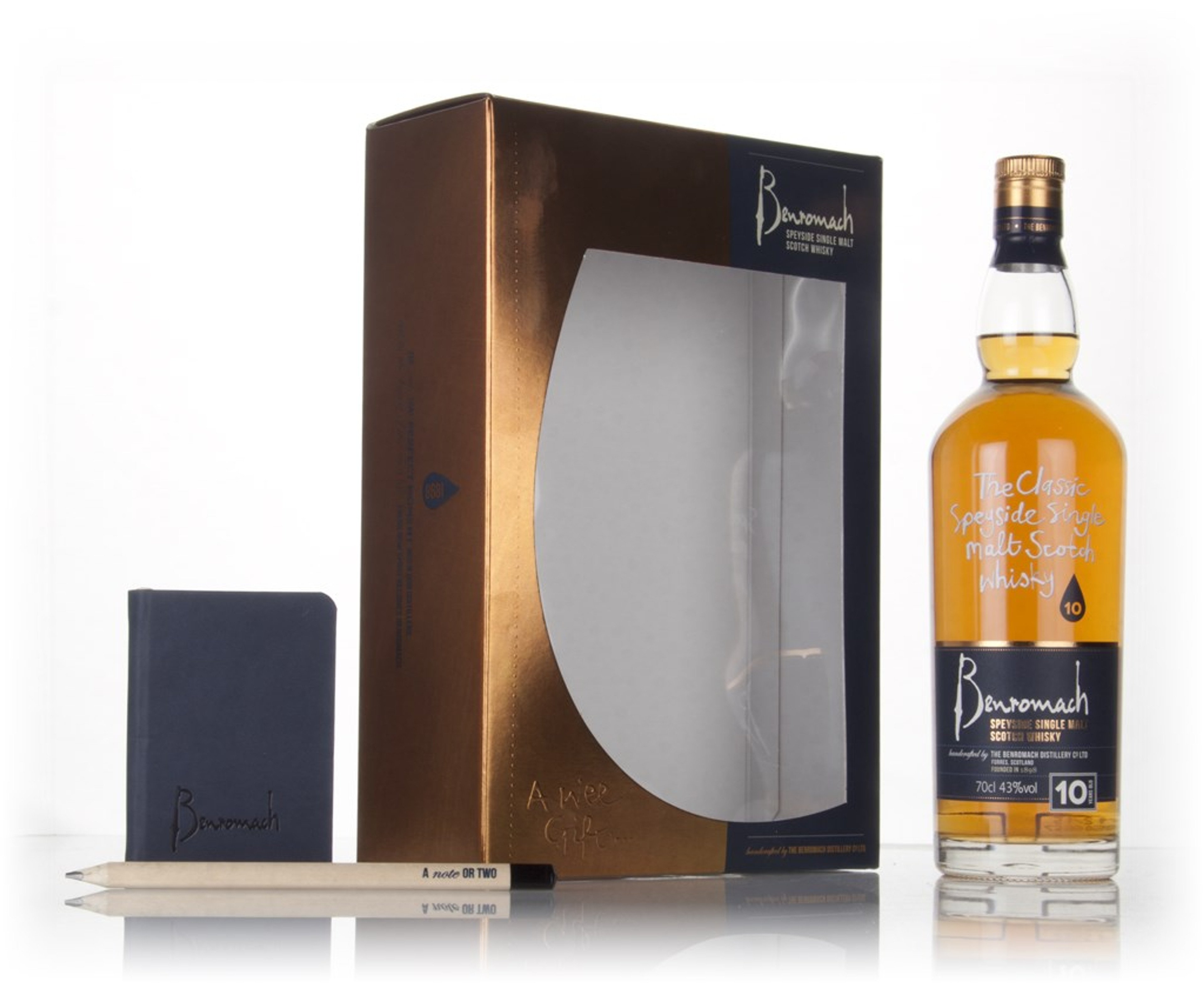 Benromach 10 Year Old Gift Set 70cl