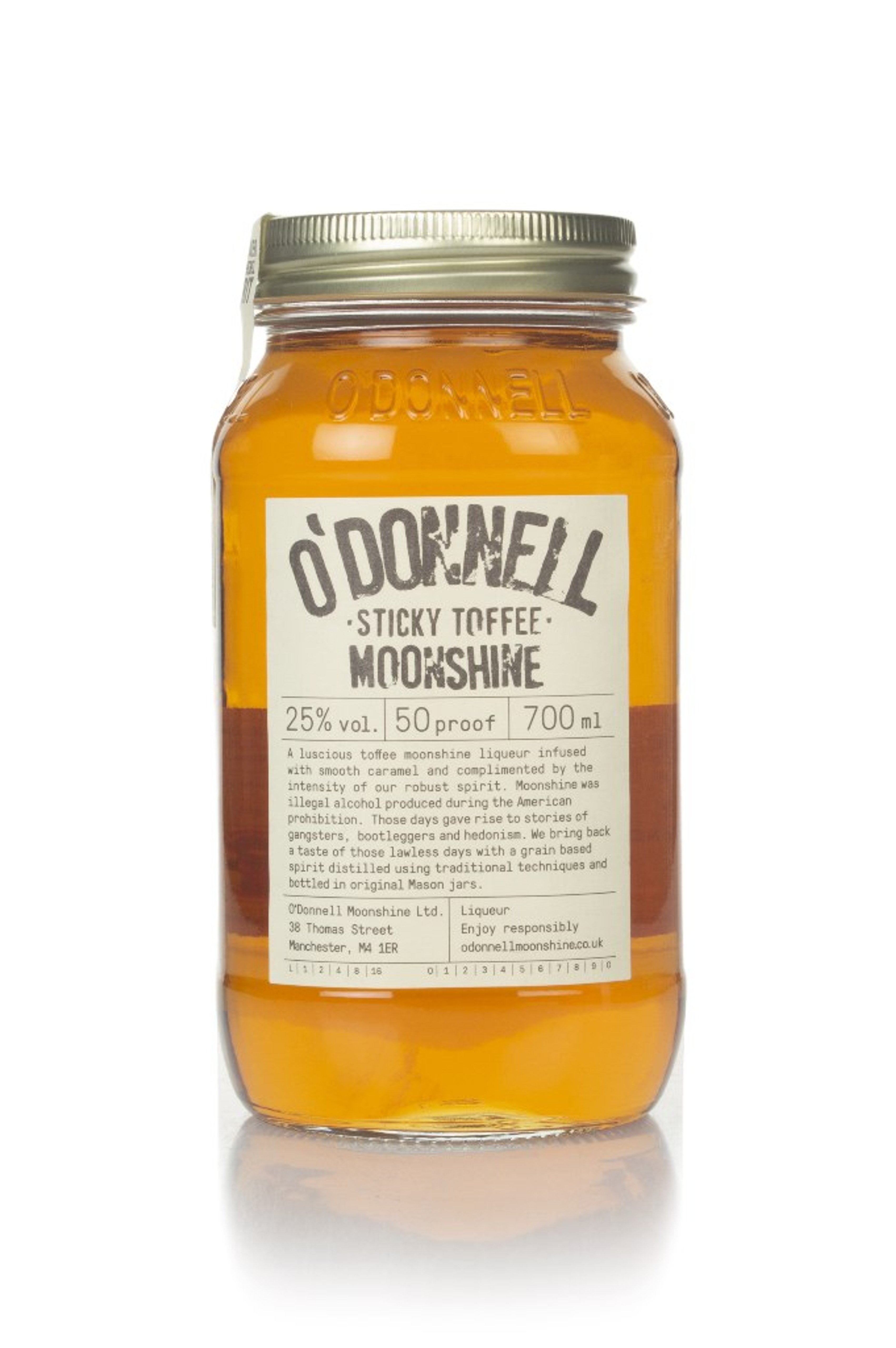 O'Donnell Sticky Toffee Moonshine 70cl