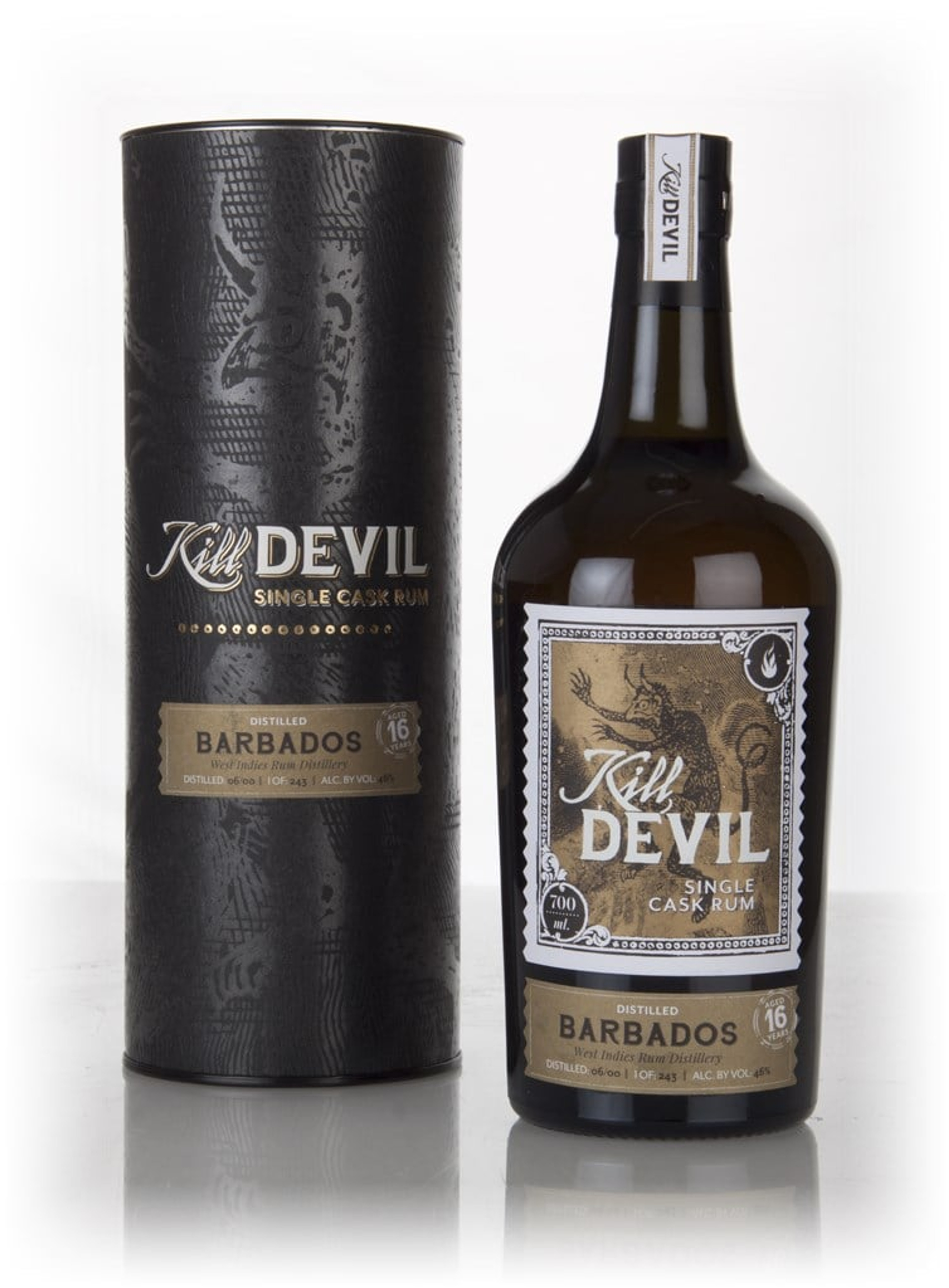 West Indies 16 Year Old 2000 Barbados Rum - Kill Devil (Hunter Laing) 70cl