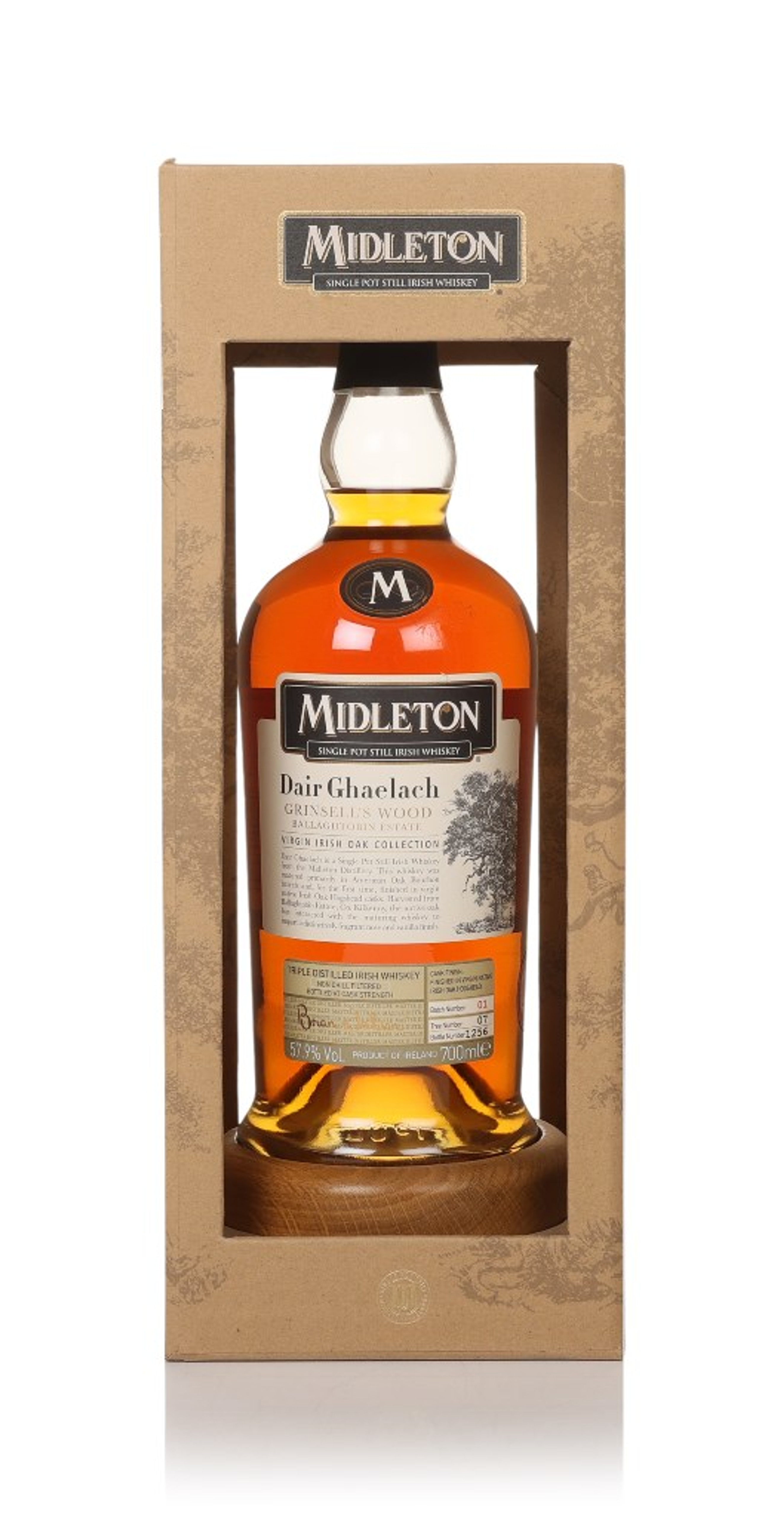 Midleton Dair Ghaelach - Grinsell's Wood Tree 7 (Virgin Irish Oak Collection) 70cl