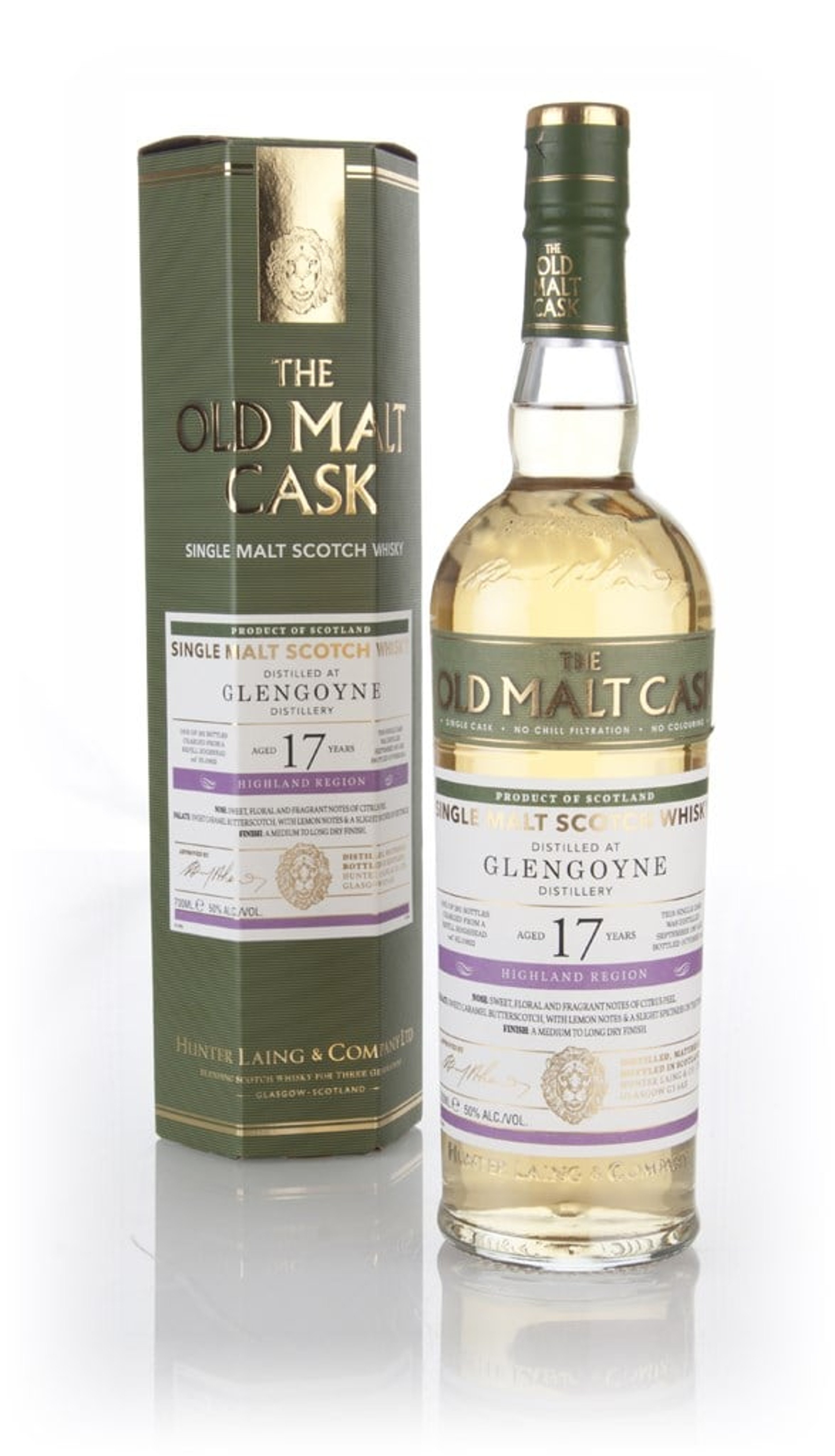 Glengoyne 17 Year Old 1997 (cask 10922) - Old Malt Cask (Hunter Laing) 70cl