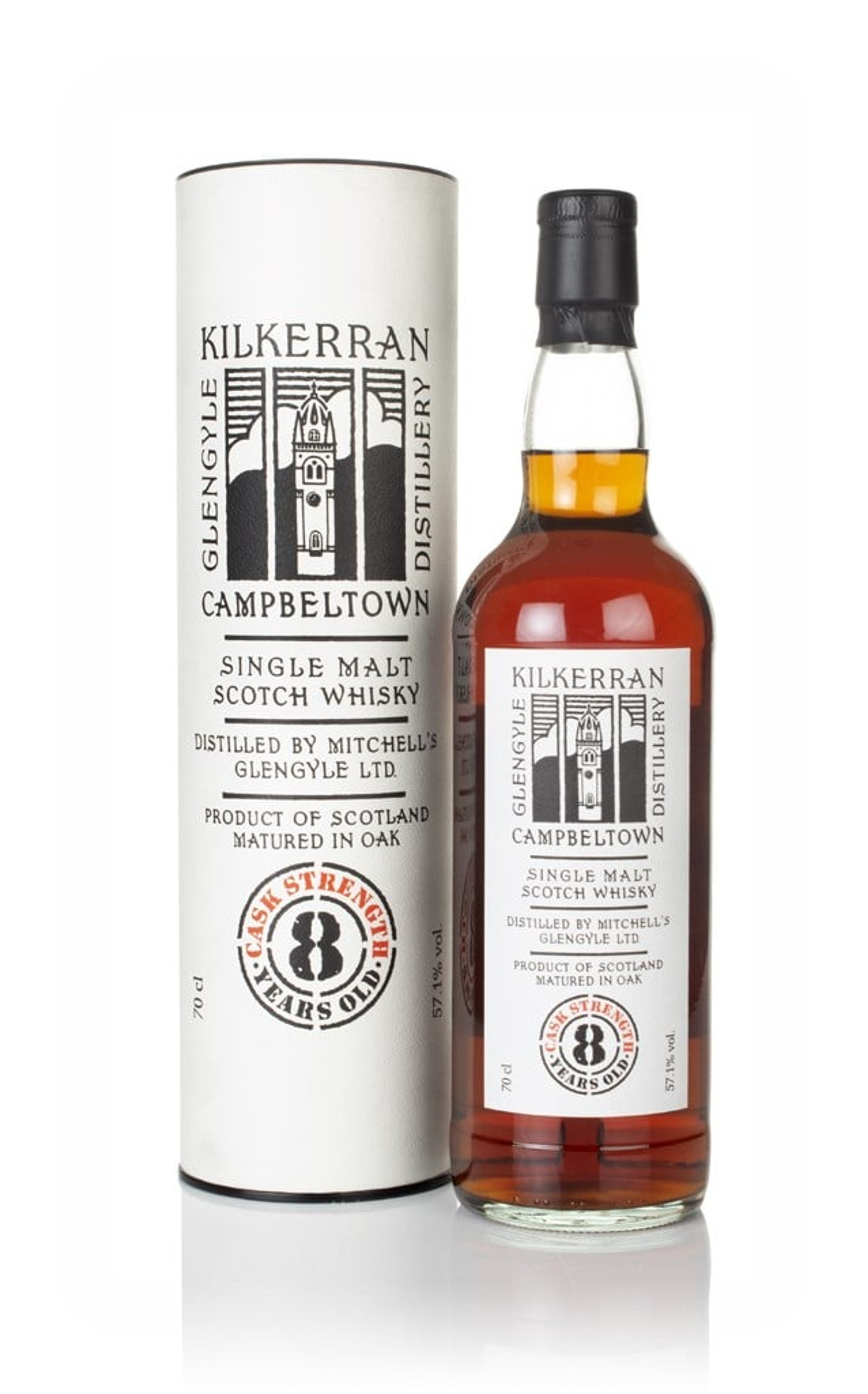Kilkerran 8 Year Old Cask Strength (57.1%) 70cl
