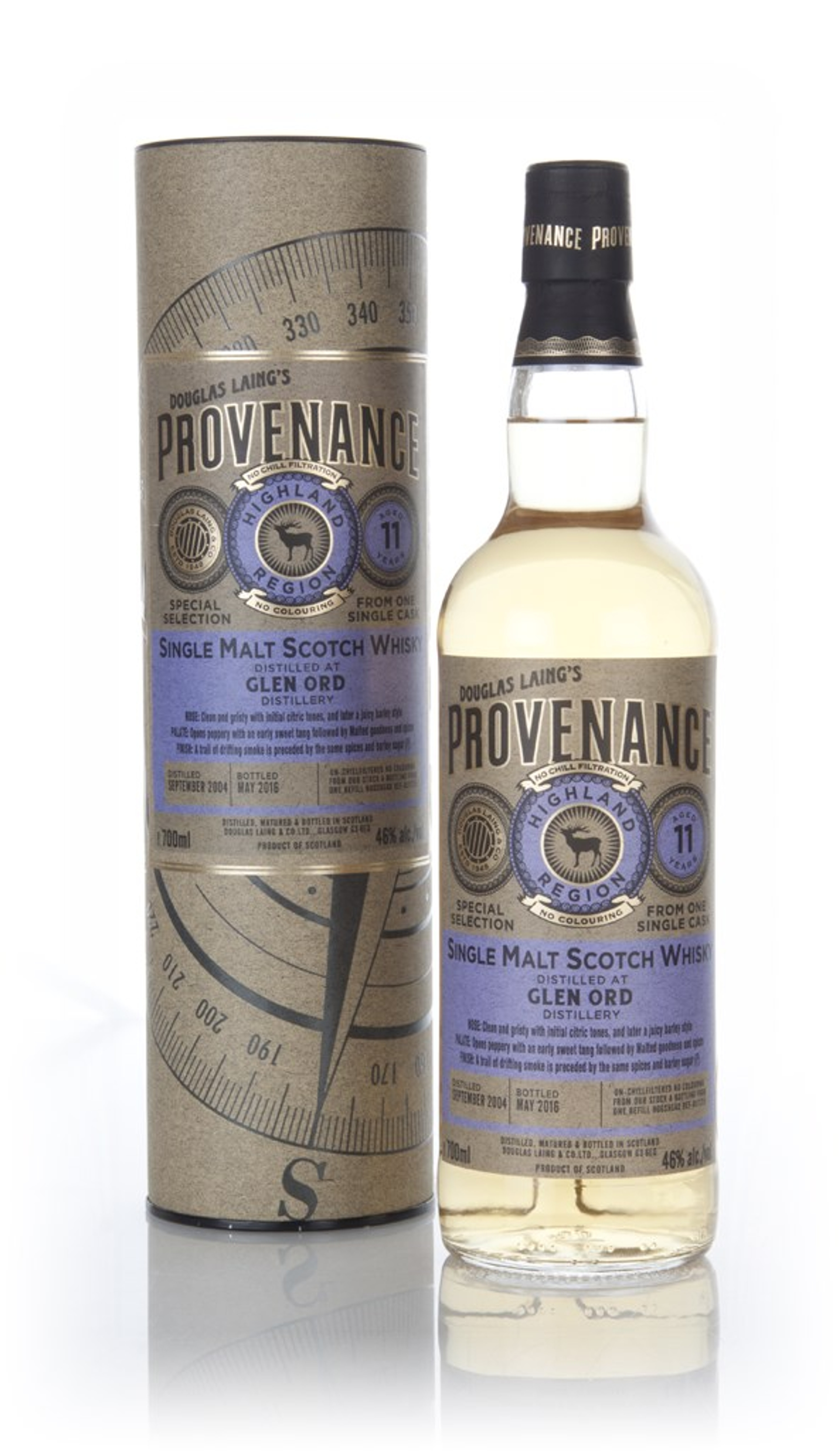 Glen Ord 11 Year Old 2004 (cask 11215) - Provenance (Douglas Laing) 70cl