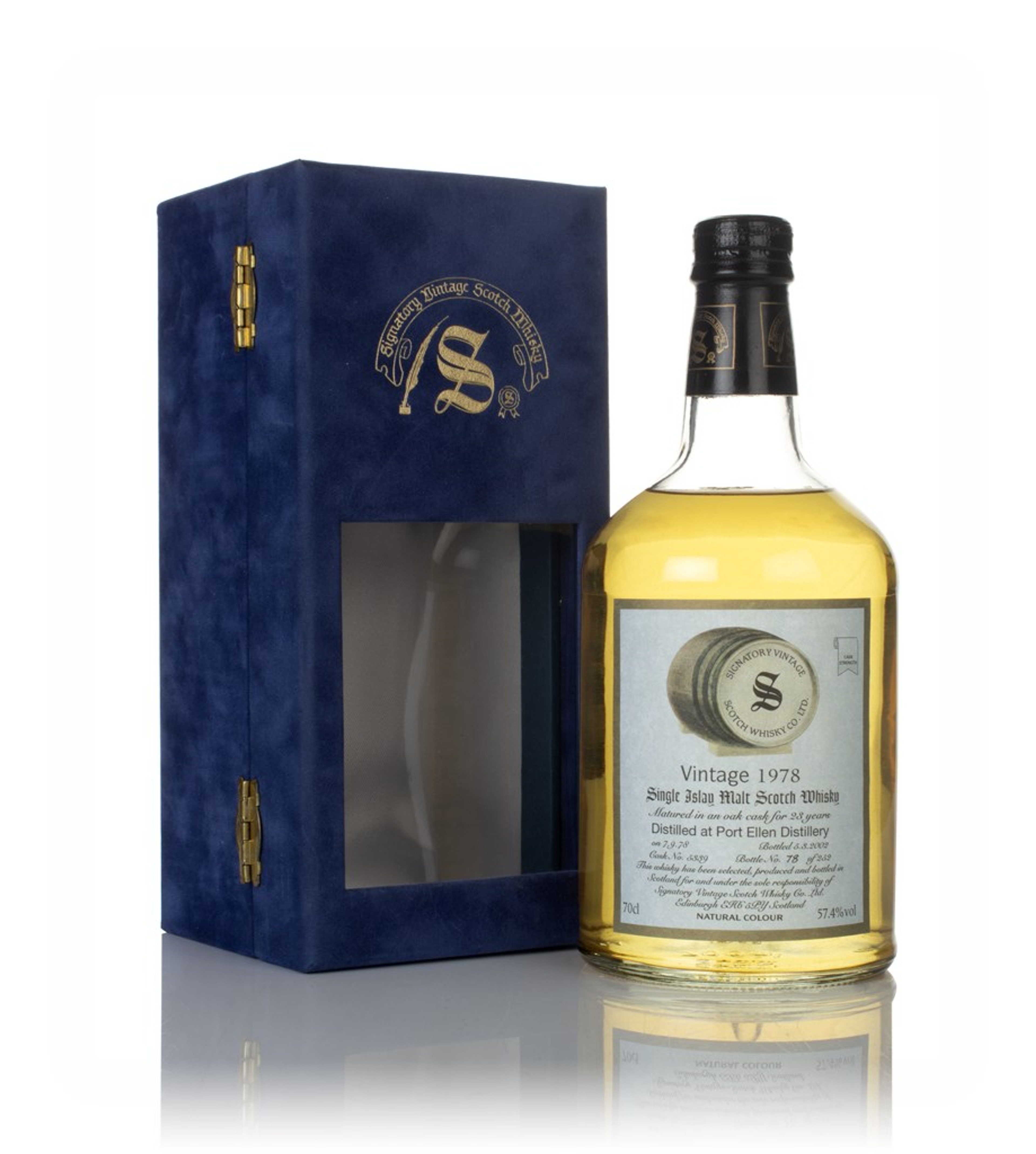 Port Ellen 23 Year Old 1978 (cask 5339) - Signatory 70cl