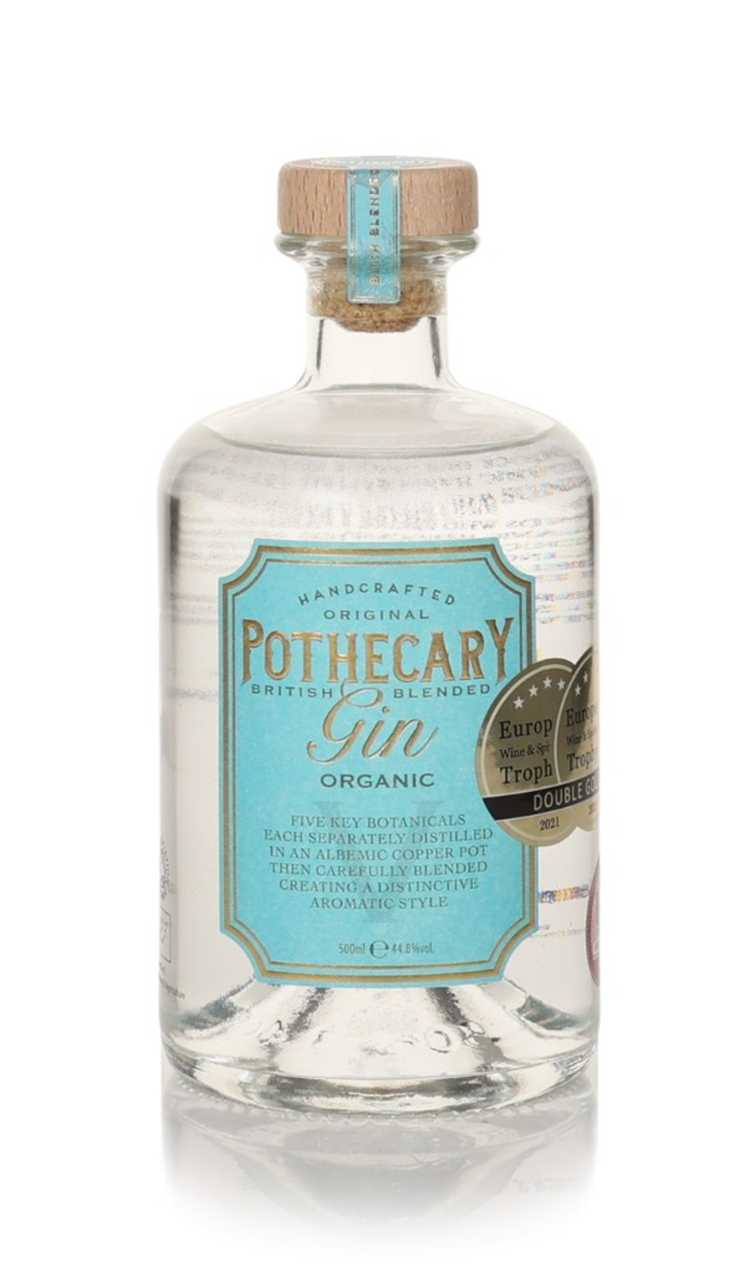 Pothecary Gin 'Original' Organic British Gin 50cl