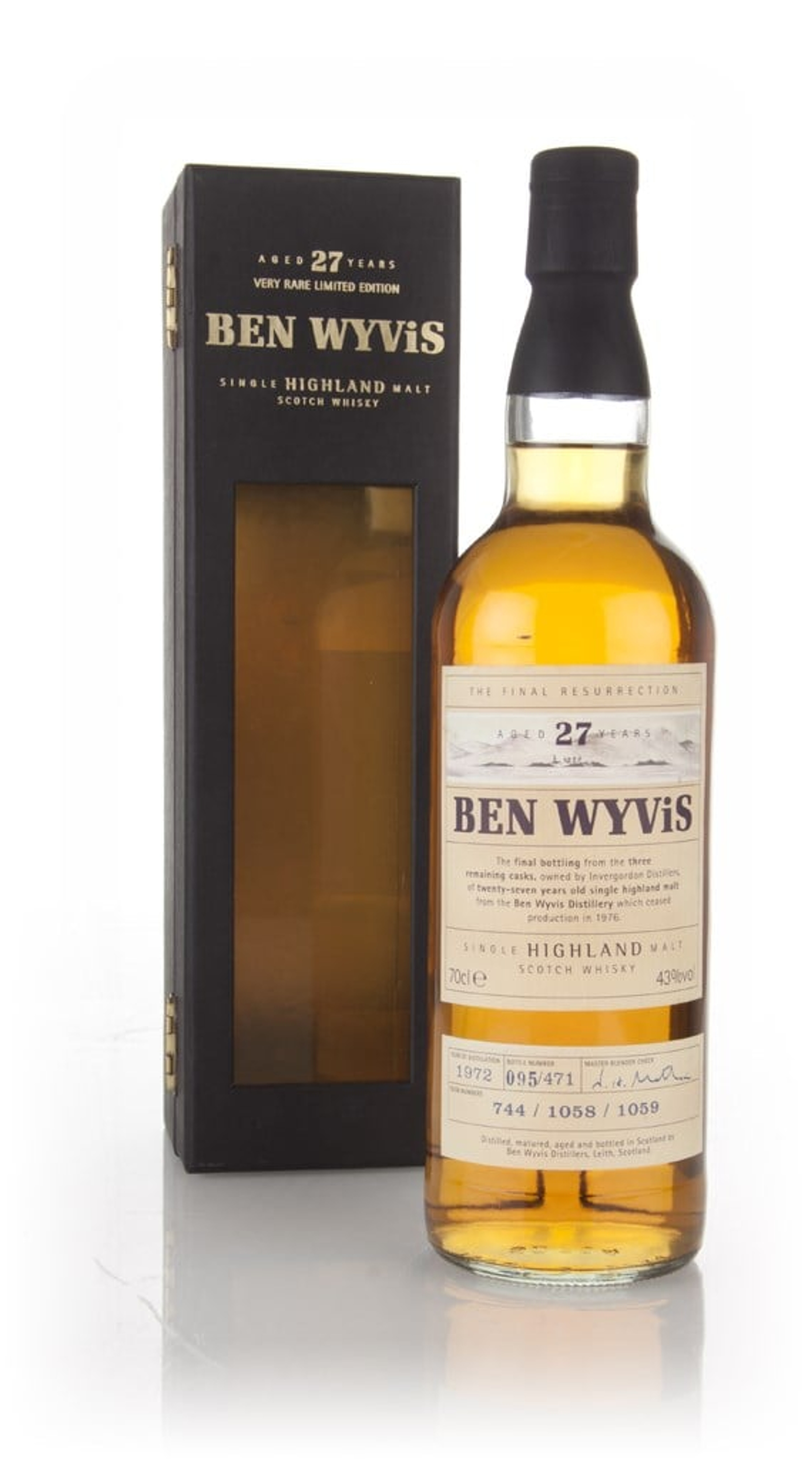 Ben Wyvis 27 Year Old 1972 The Final Resurrection 70cl
