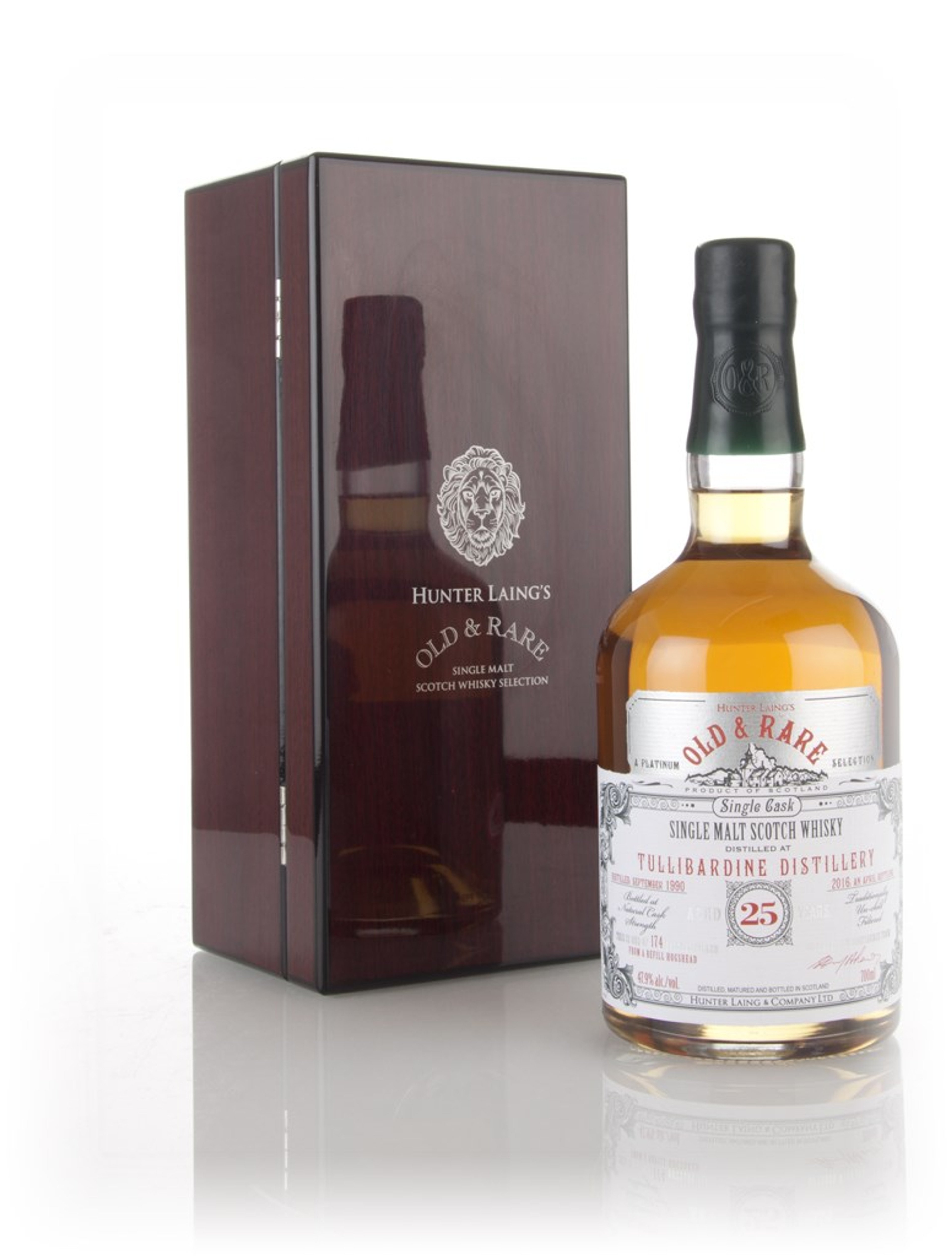 Tullibardine 25 Year Old 1990 - Old & Rare Platinum (Hunter Laing) 70cl