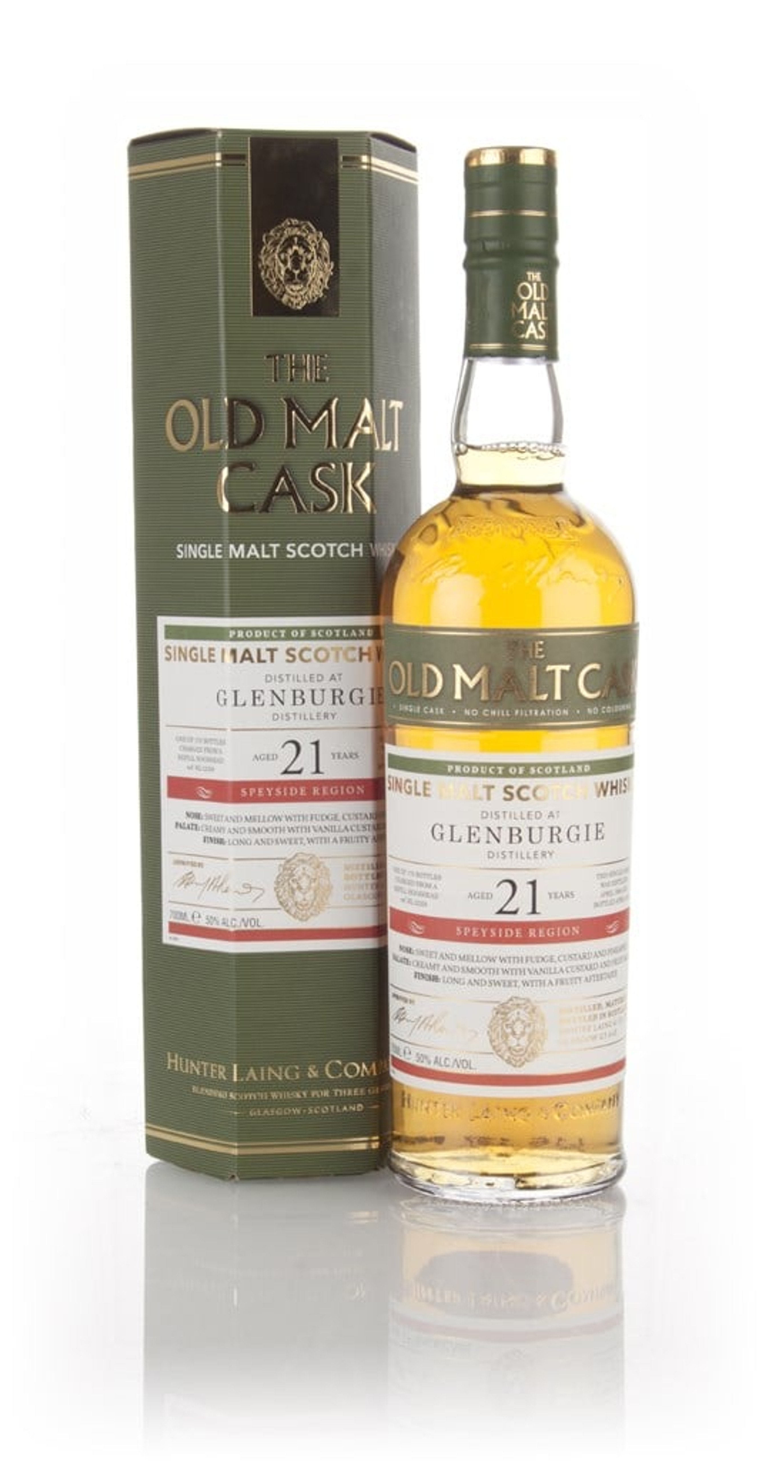 Glenburgie 21 Year Old 1995 (cask 12358) - Old Malt Cask (Hunter Laing) 70cl