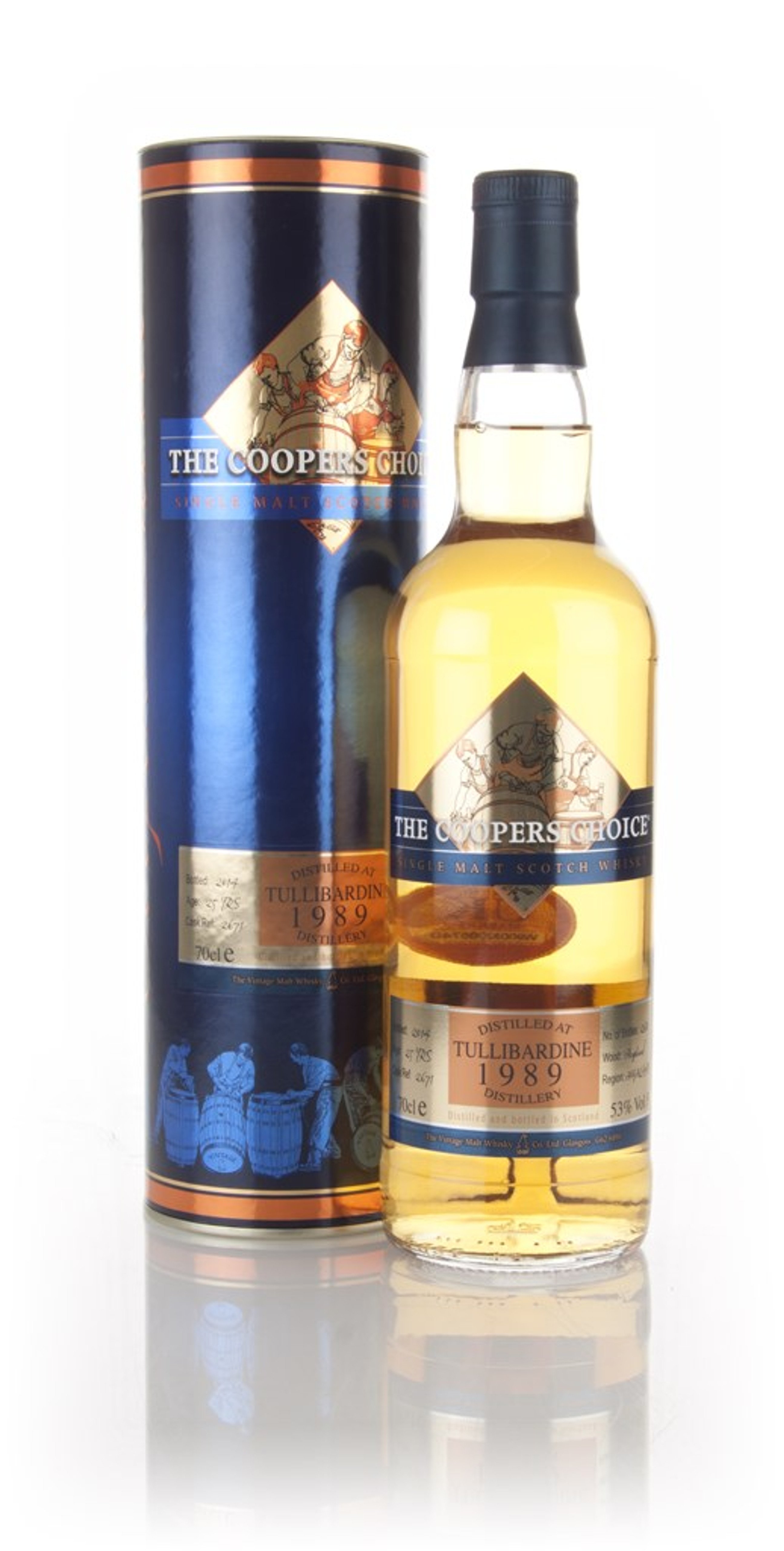 Tullibardine 25 Year Old 1989 (cask 2671) - The Coopers Choice (The Vintage Malt Whisky Co.) 70cl