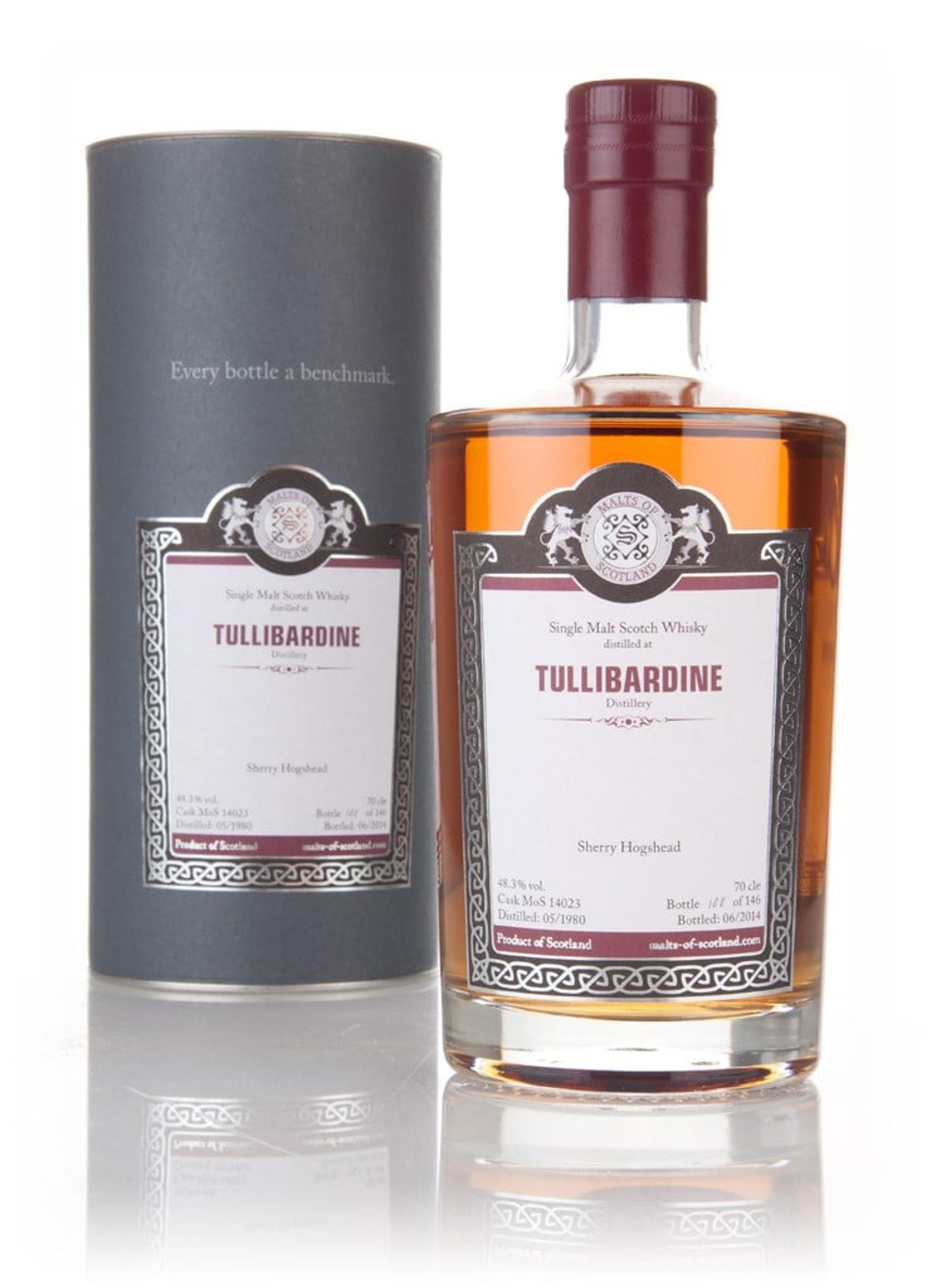 Tullibardine 1980 (bottled 2014) (cask 14023) - Malts of Scotland 70cl