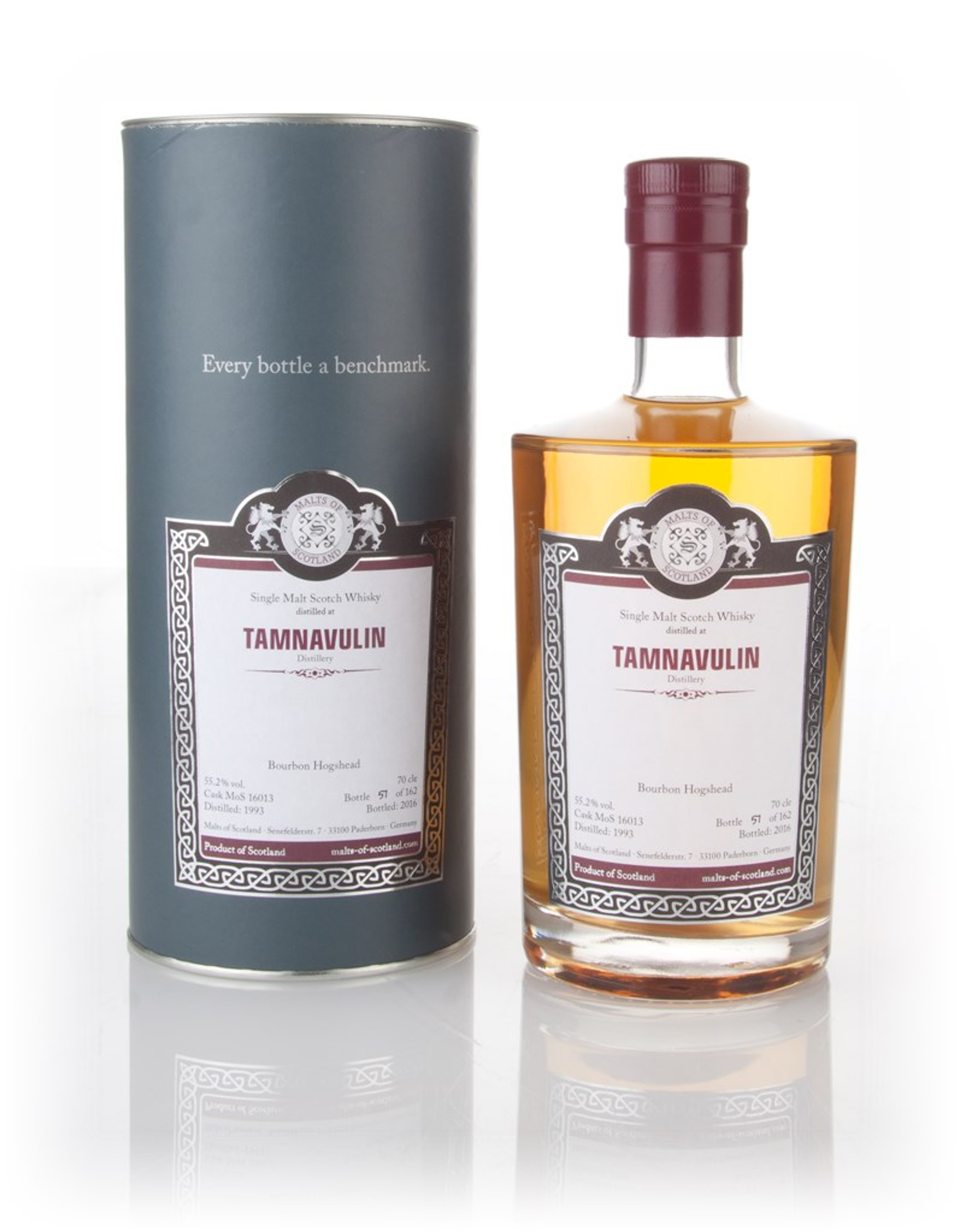 Tamnavulin 1993 (bottled 2016) (cask 16013) - Malts of Scotland 70cl