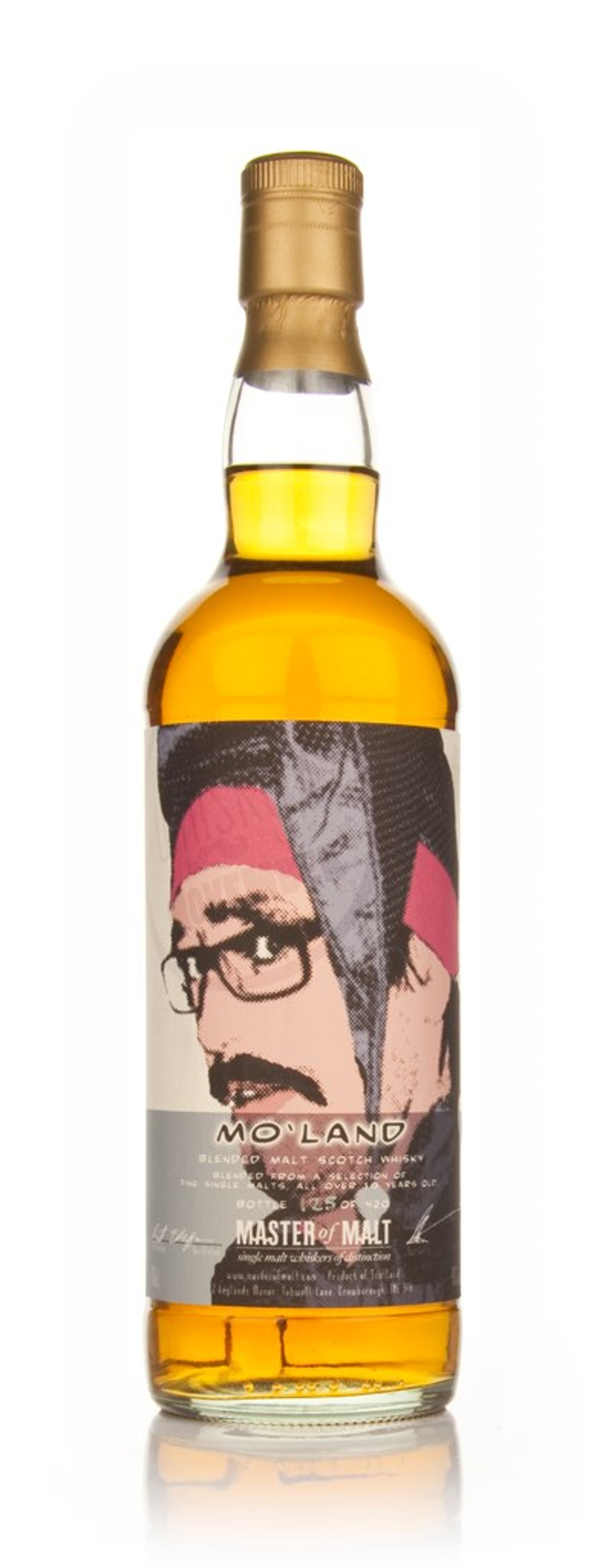 Whisky 4 Movember Mo'land Dave Broom 70cl