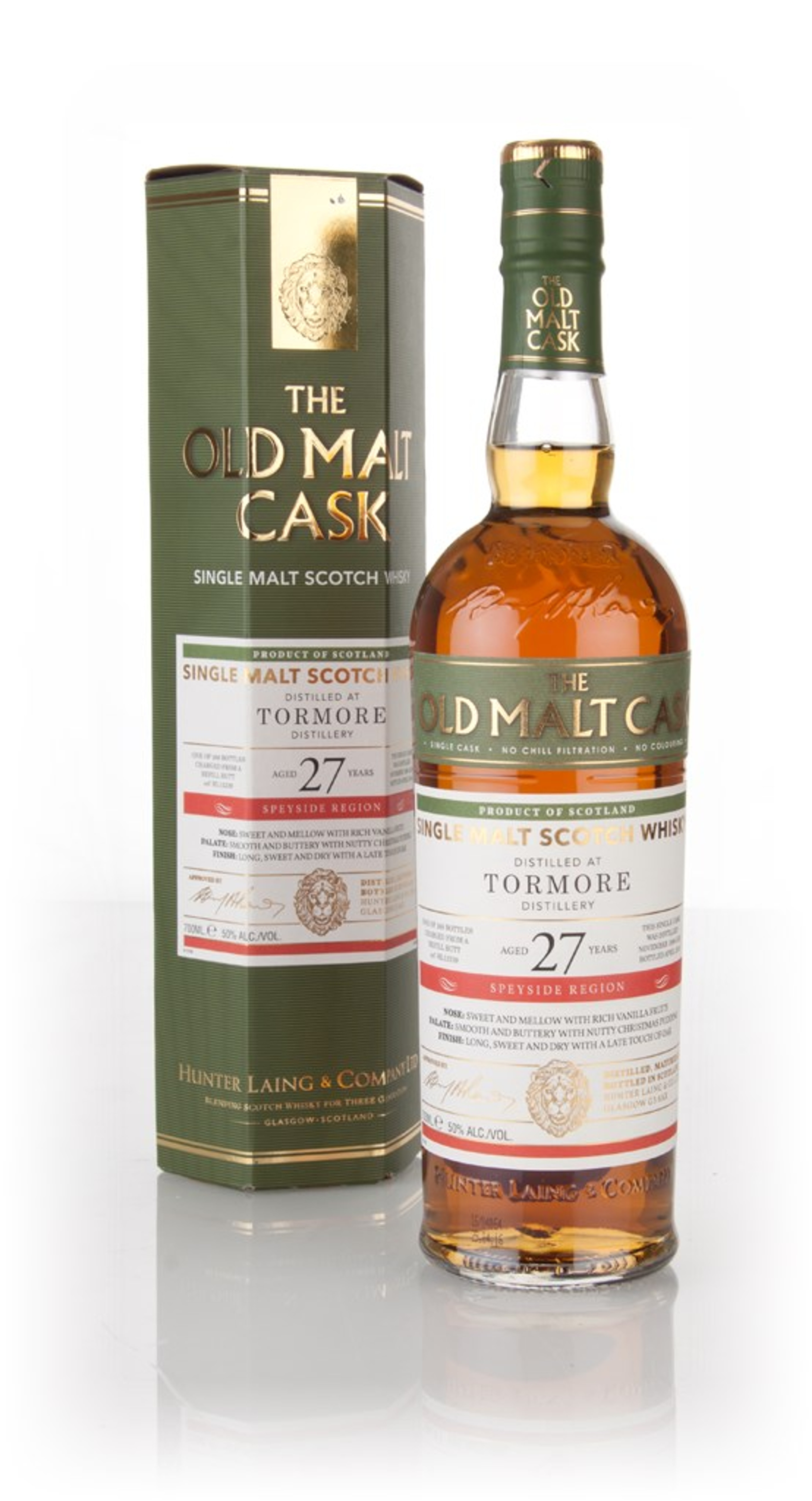 Tormore 27 Year Old 1988 (cask 12239) - Old Malt Cask (Hunter Laing) 70cl