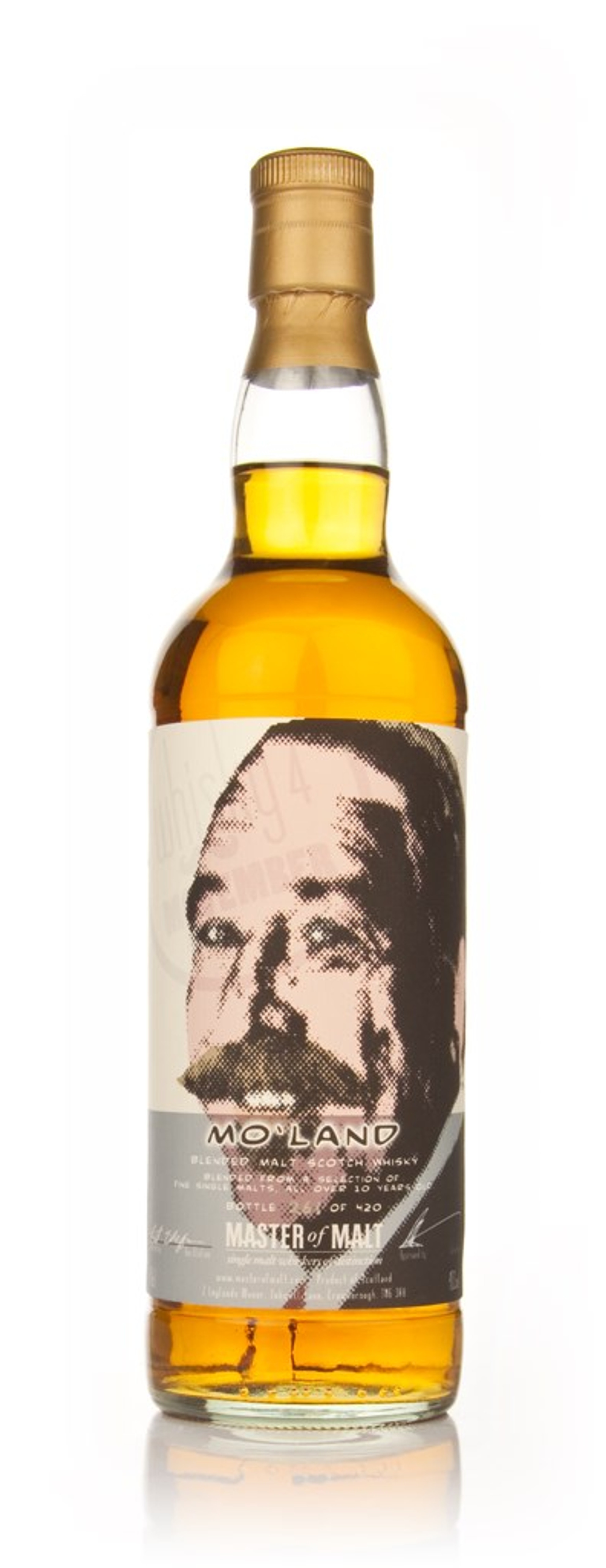 Whisky 4 Movember Mo'land Charlie MacLean 70cl