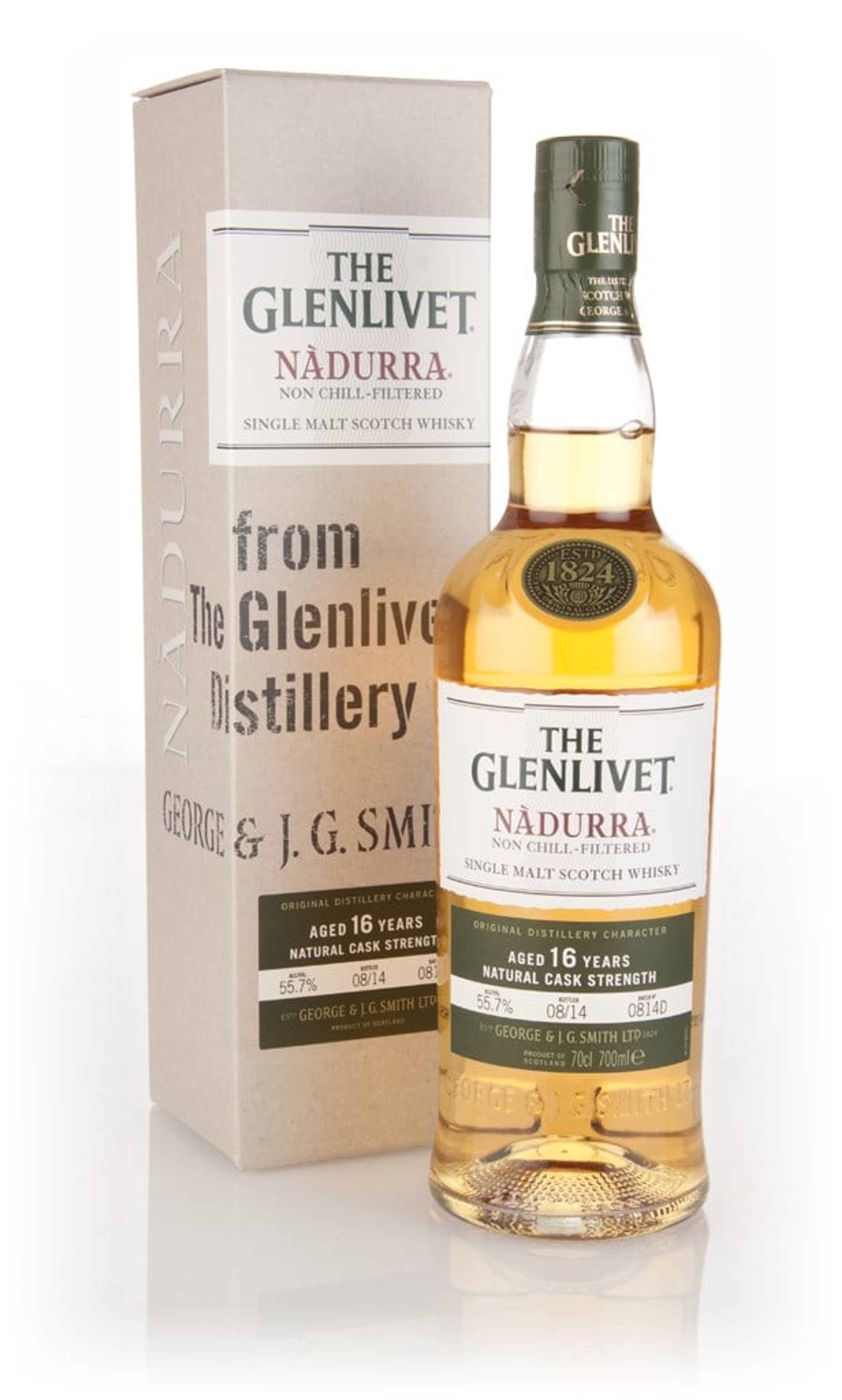 The Glenlivet 16 Year Old Nàdurra Batch 0814D 70cl