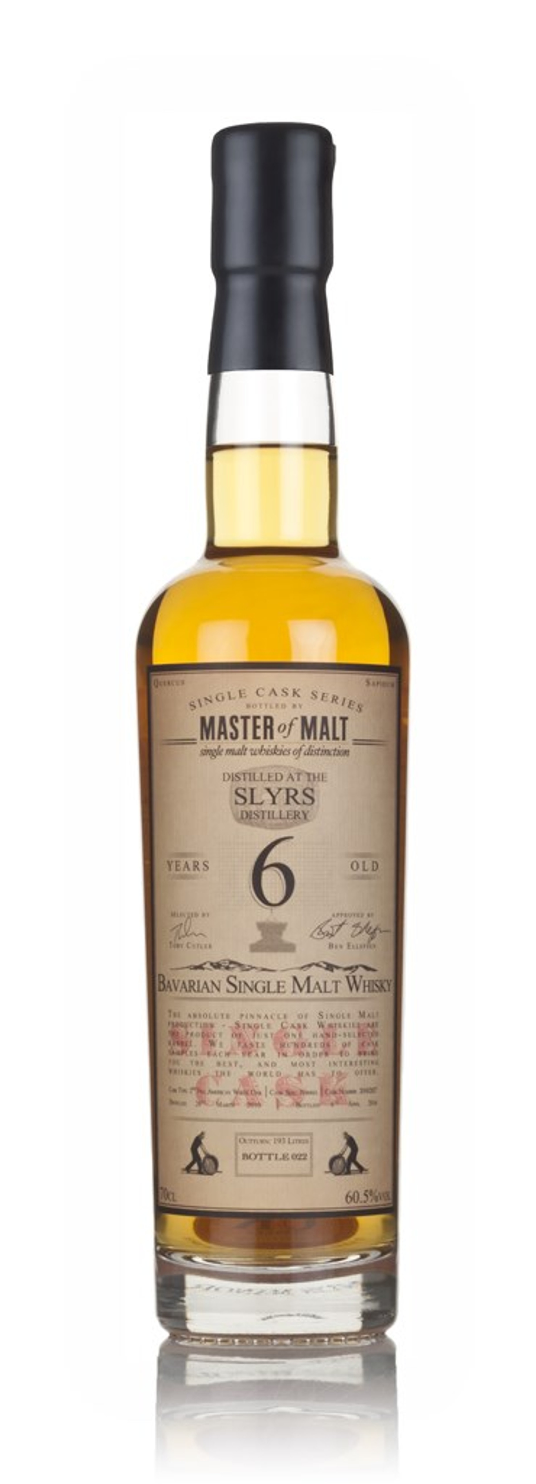 Slyrs 6 Year Old 2010 - Single Cask (Master of Malt) 70cl