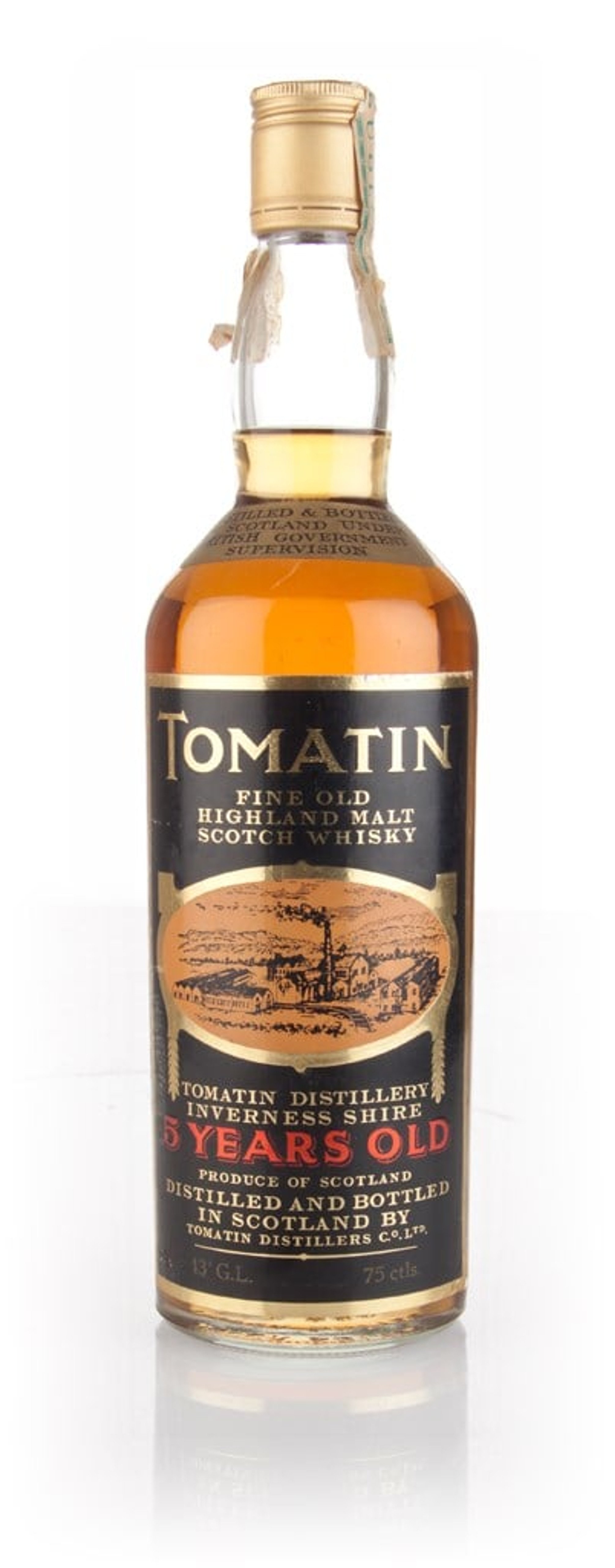Tomatin 5 Year Old - 1970s 75cl