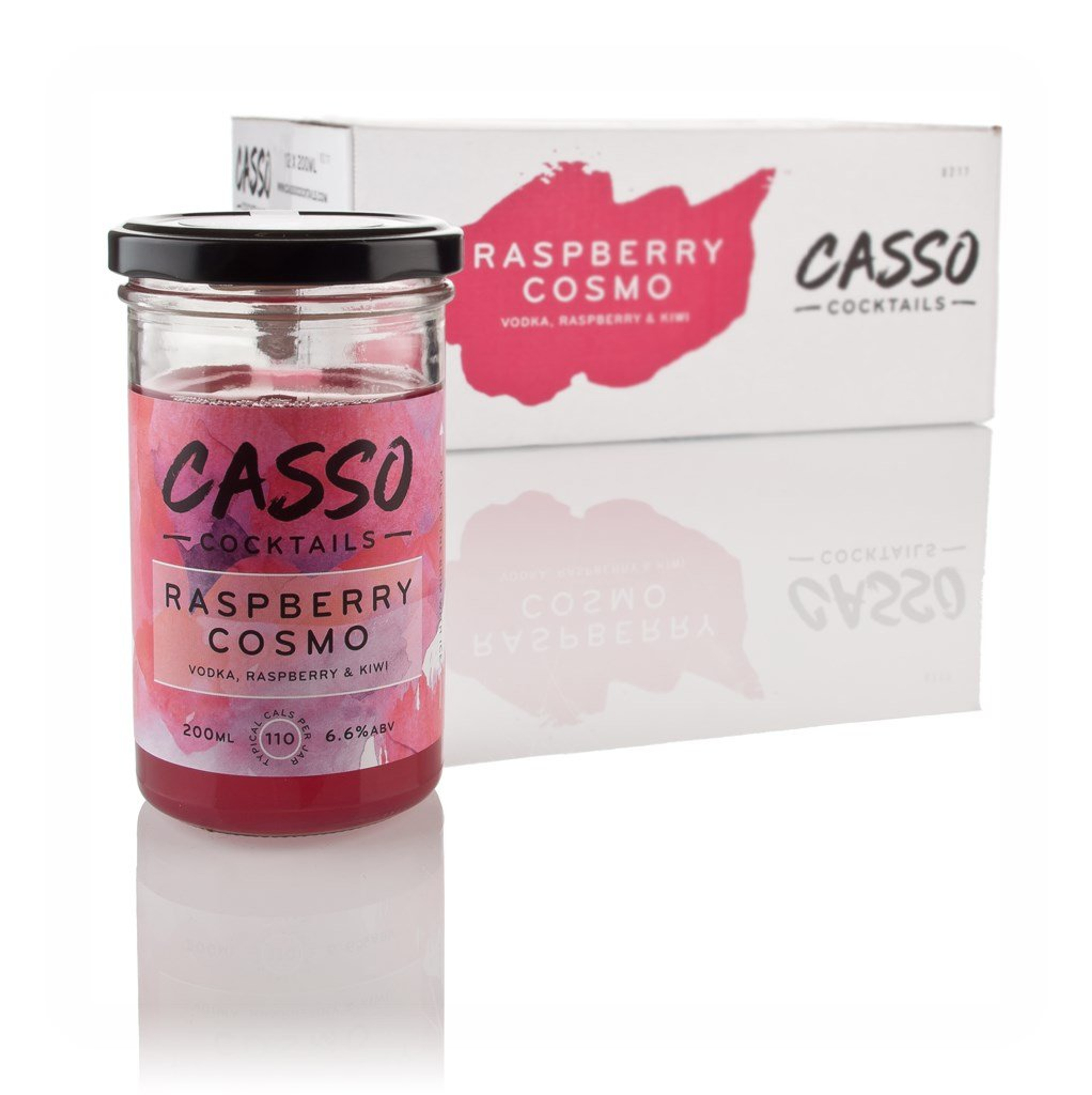 Casso Cocktail - Raspberry Cosmo (12 x 20cl) 240cl