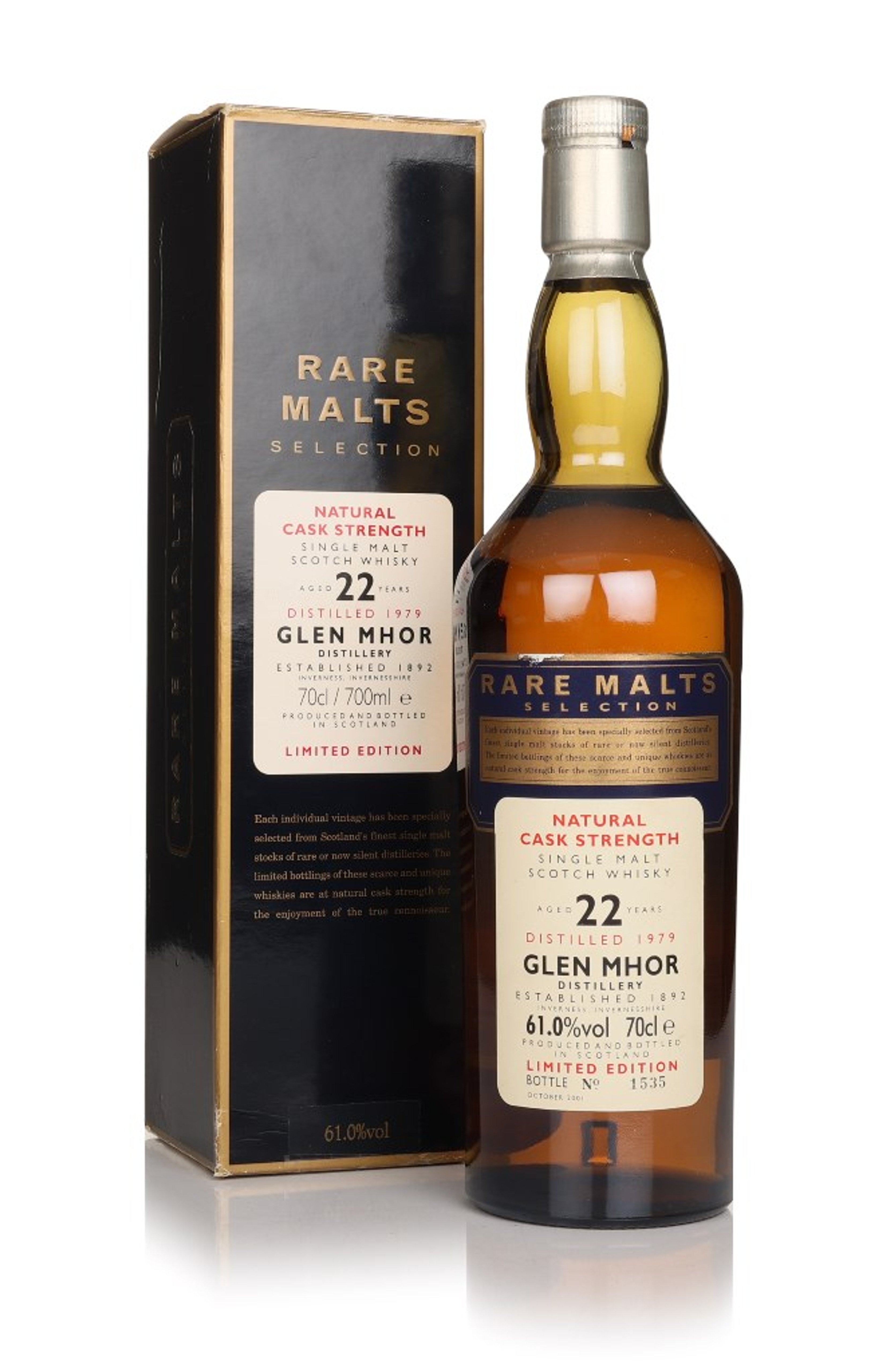 Glen Mhor 22 Year Old 1979 - Rare Malts 70cl