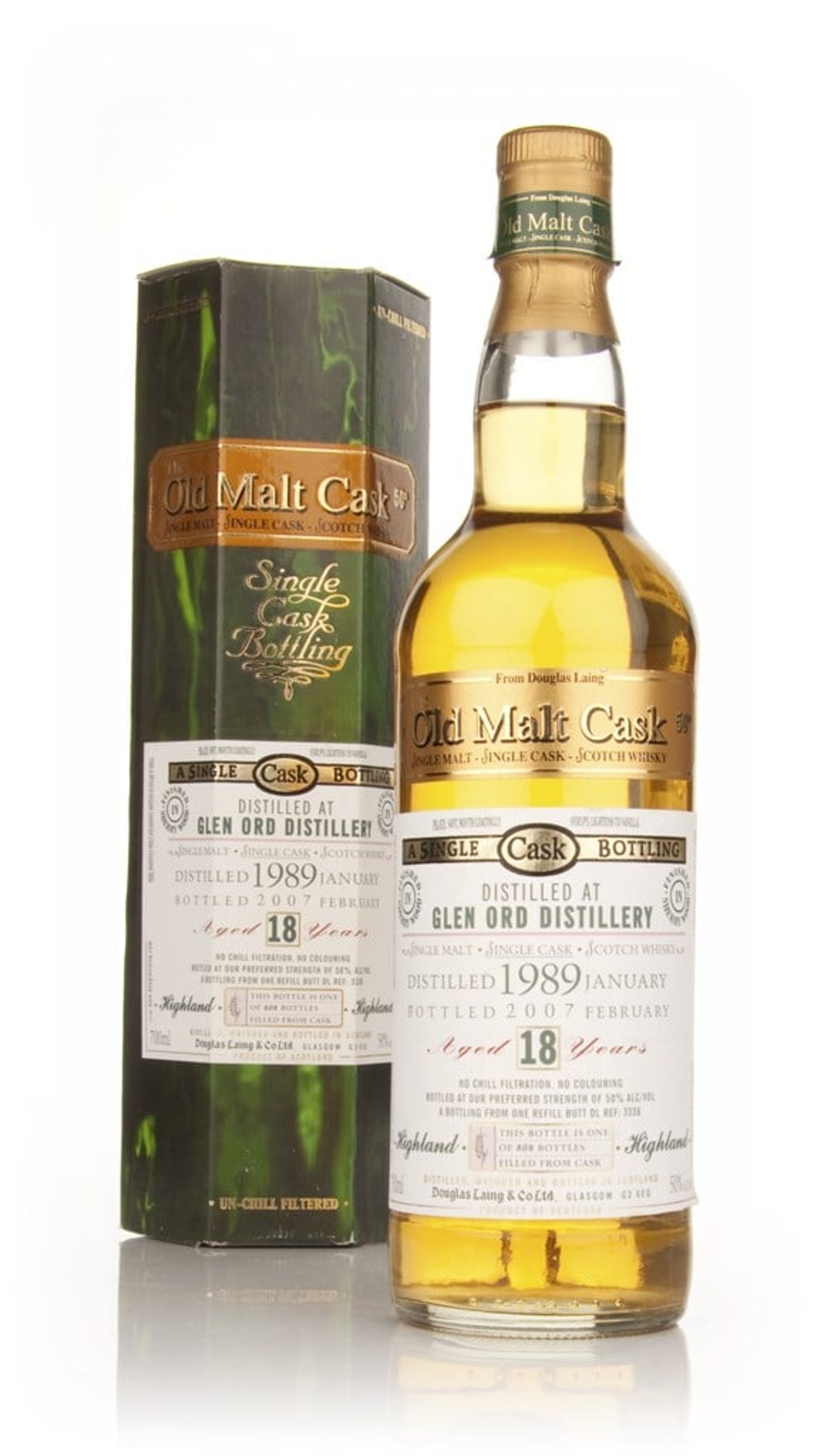 Glen Ord 18 Year Old 1989 Cask 3336 - Old Malt Cask (Douglas Laing) 70cl