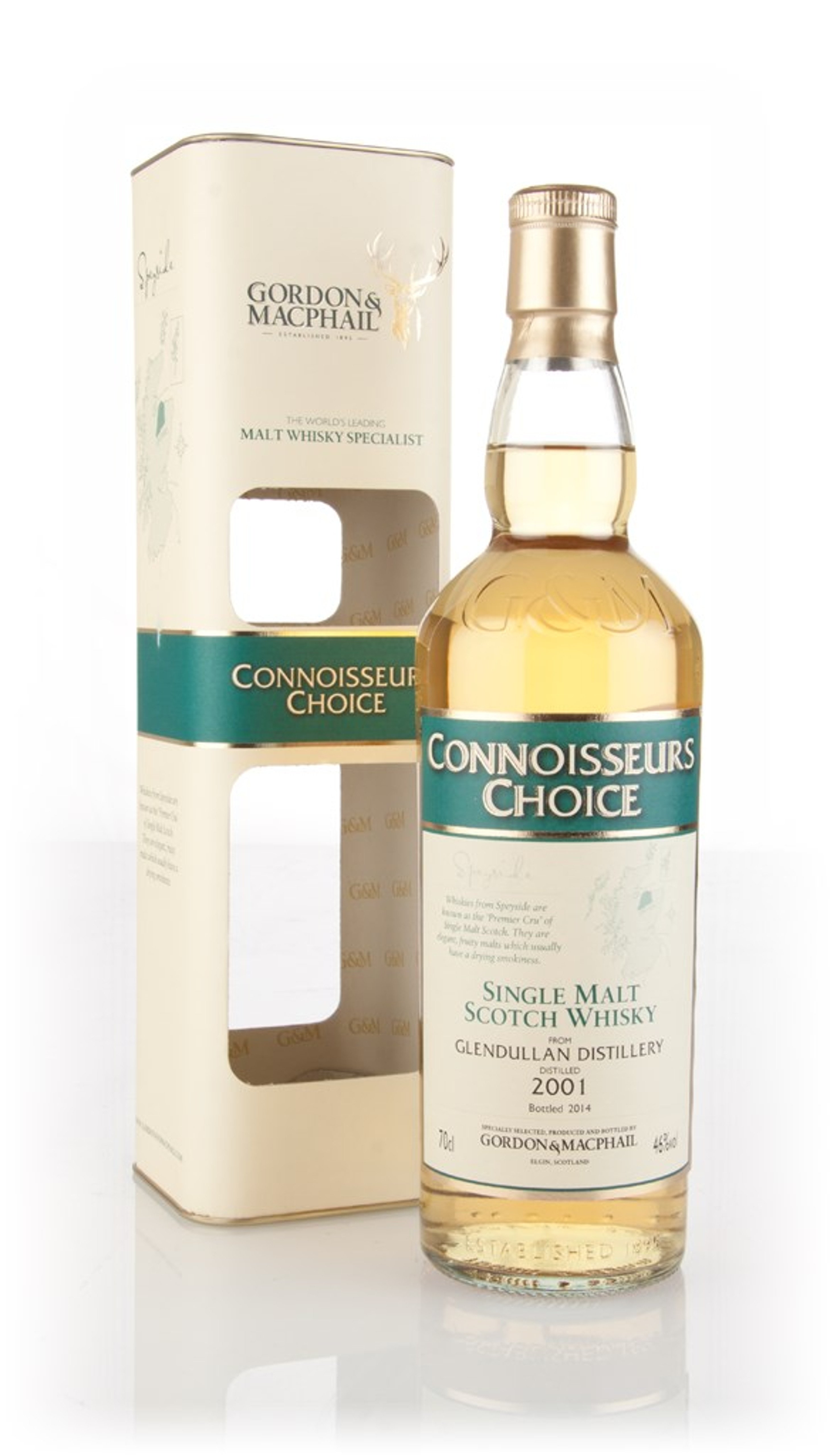Glendullan 2001 (bottled 2014) - Connoisseurs Choice (Gordon & MacPhail) 70cl