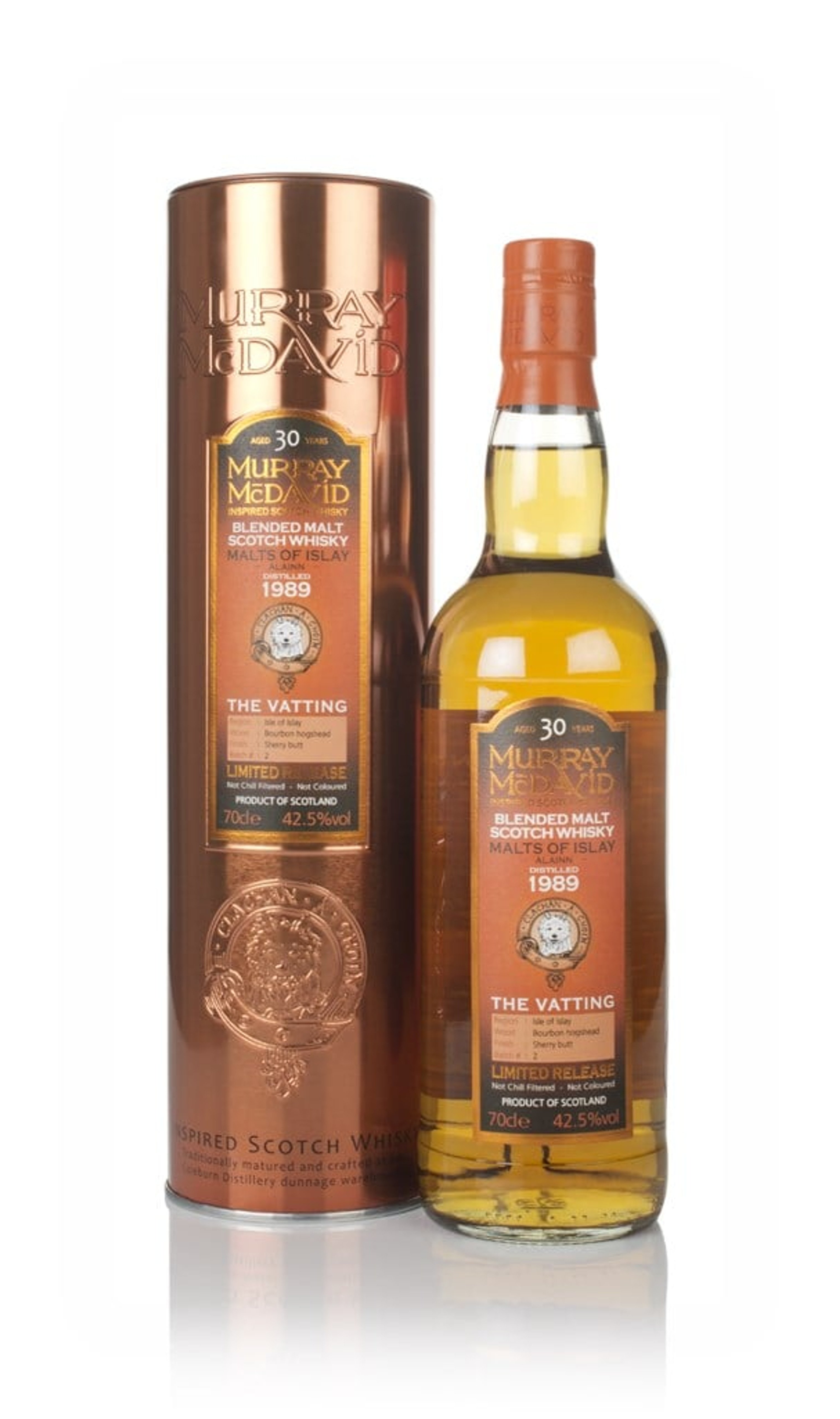 Àlainn 30 Year Old 1989 - The Vatting (Murray McDavid) (2019 Release) 70cl