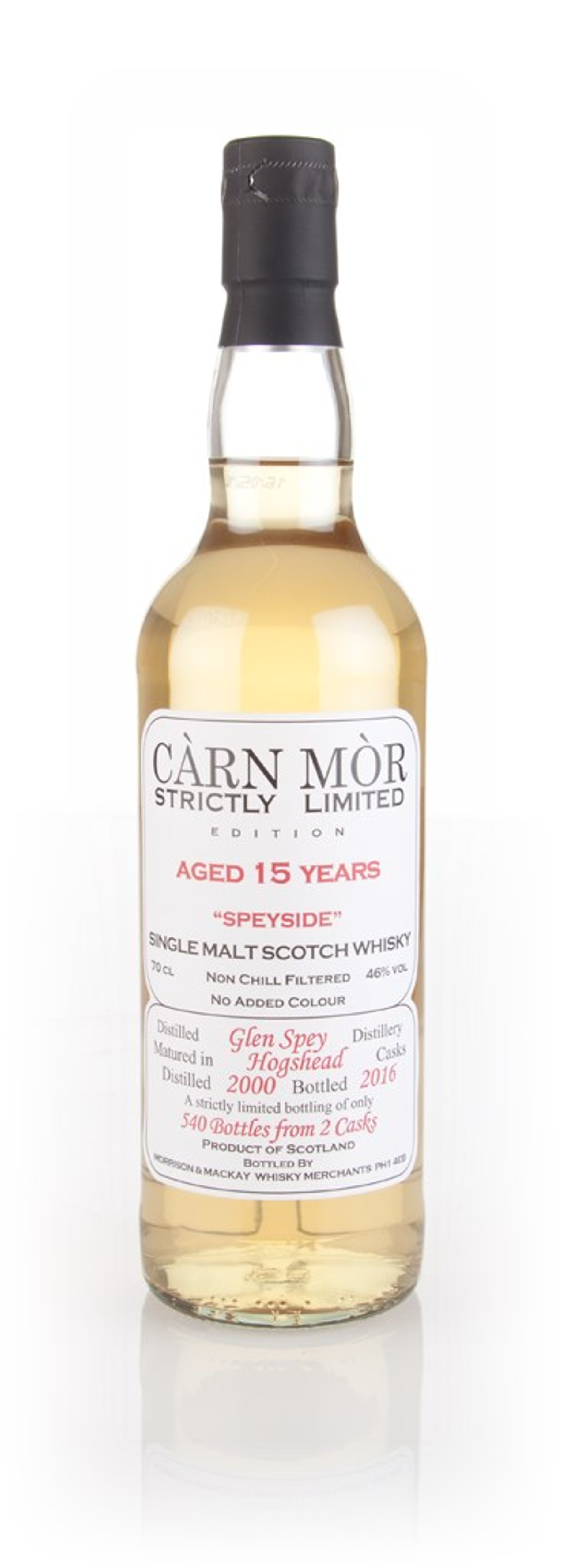 Glen Spey 15 Year Old 2000 - Strictly Limited (Càrn Mòr) 70cl