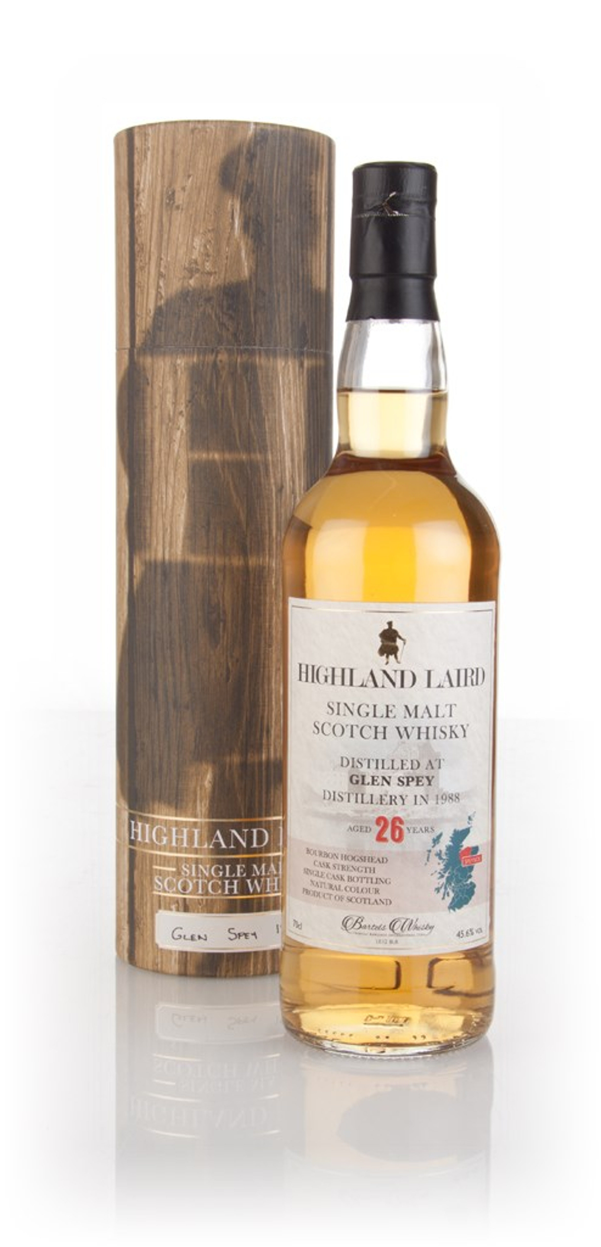 Glen Spey 26 Year Old 1988 - Highland Laird (Bartels Whisky) 70cl