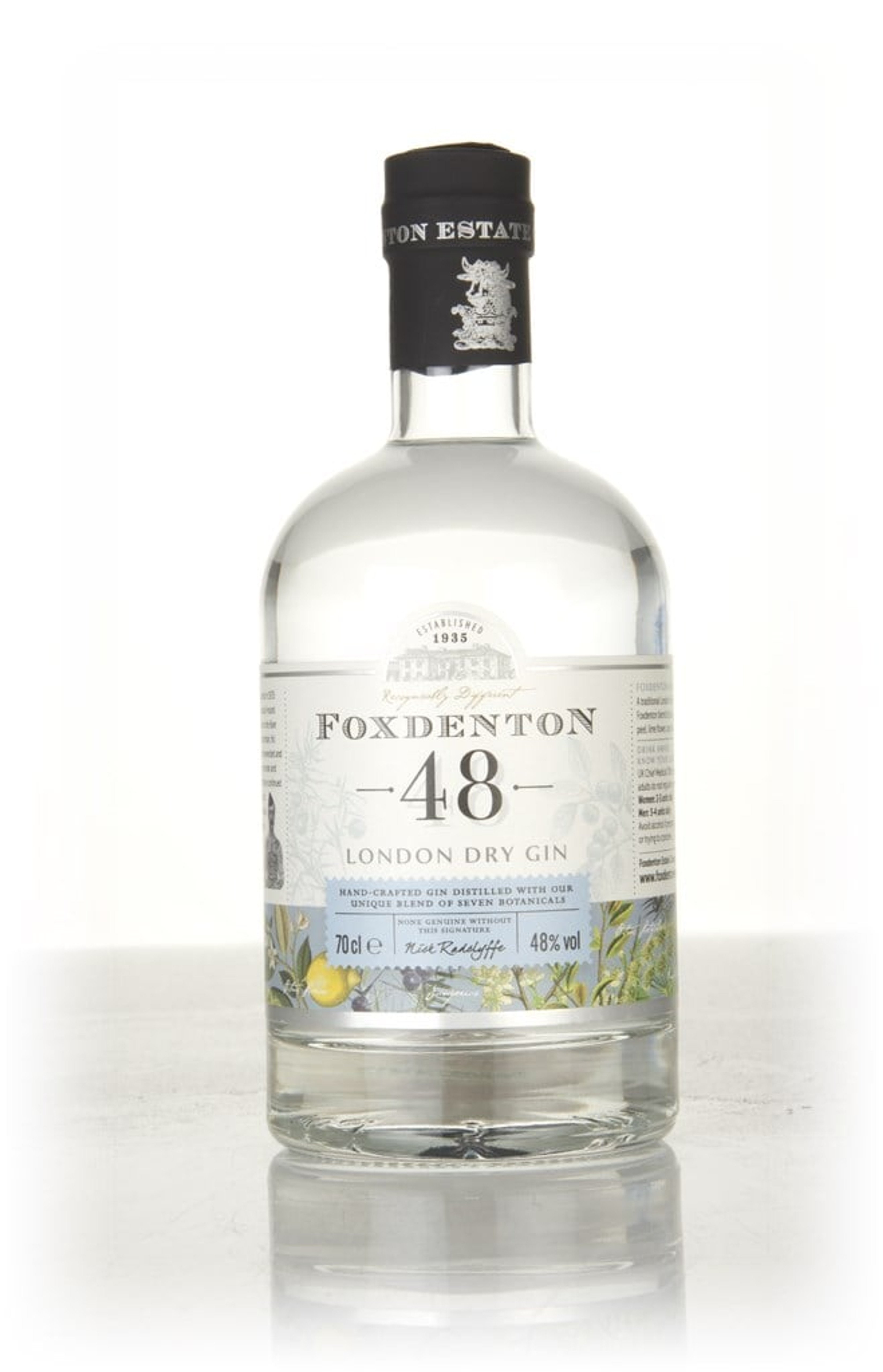 Foxdenton London Dry Gin 48% 70cl
