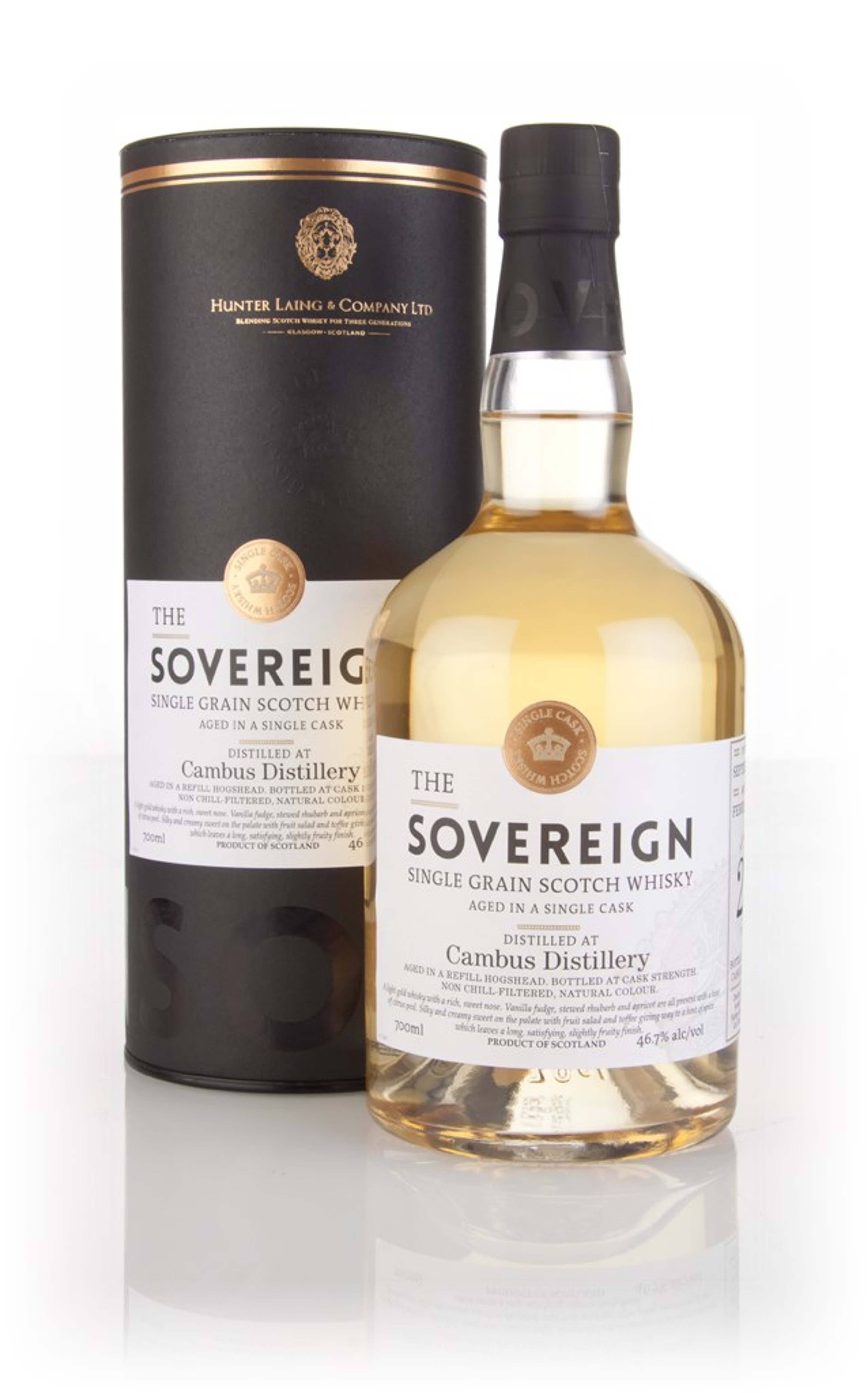 Cambus 27 Year Old 1988 (cask 12279) - The Sovereign (Hunter Laing) 70cl