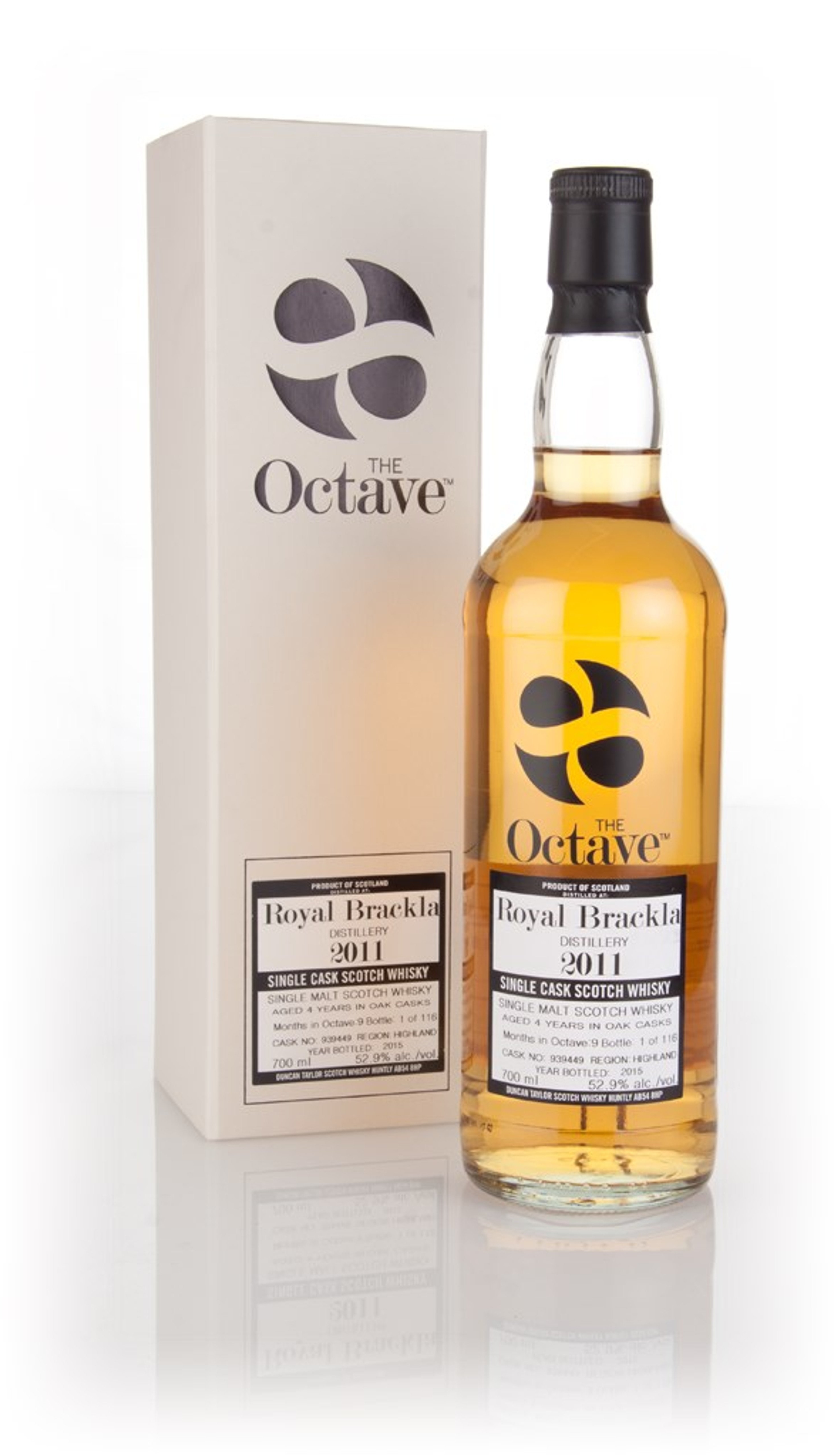 Royal Brackla 4 Year Old 2011 (cask 939449) - The Octave (Duncan Taylor) 70cl