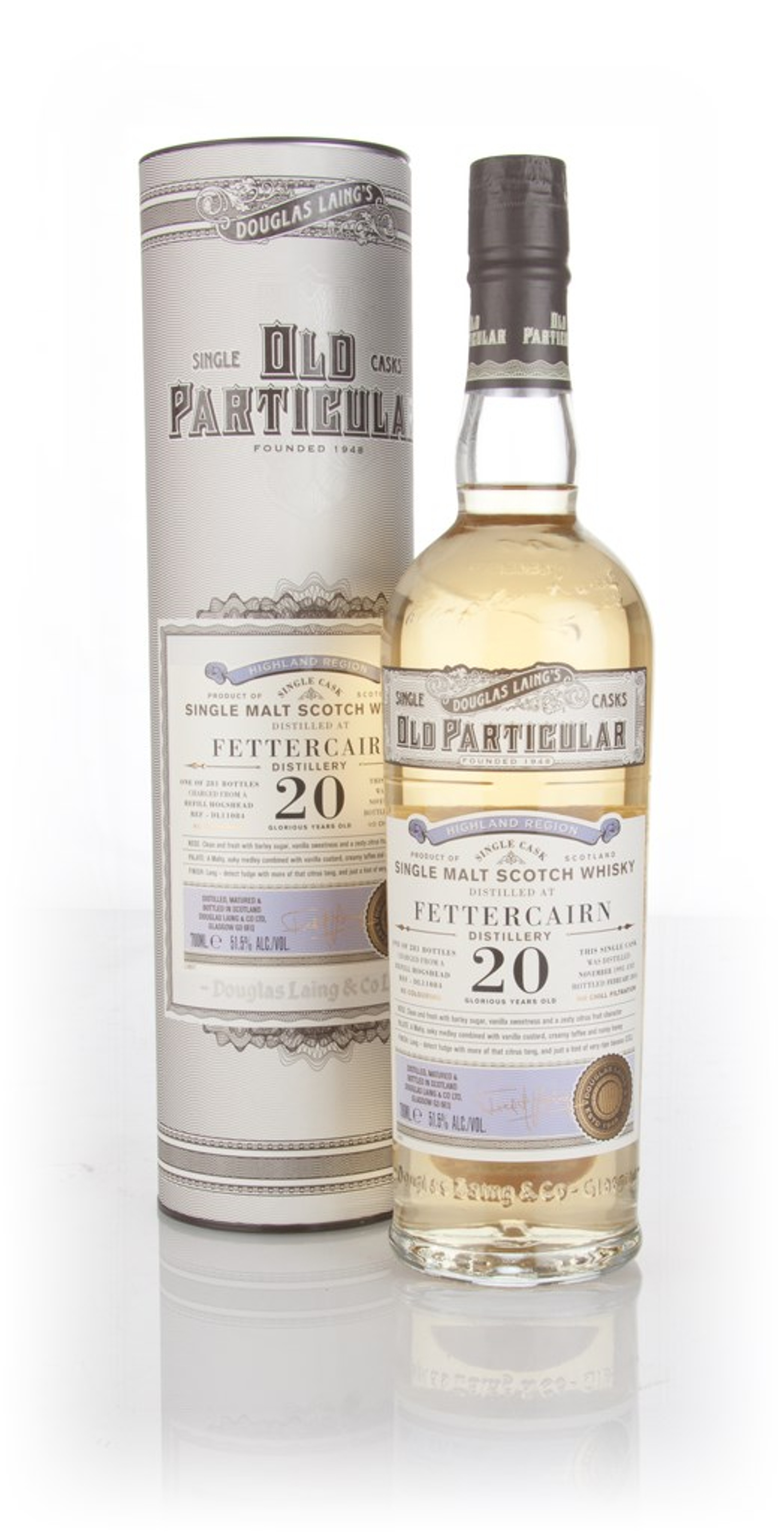 Fettercairn 20 Year Old 1995 (cask 11084) - Old Particular (Douglas Laing) 70cl
