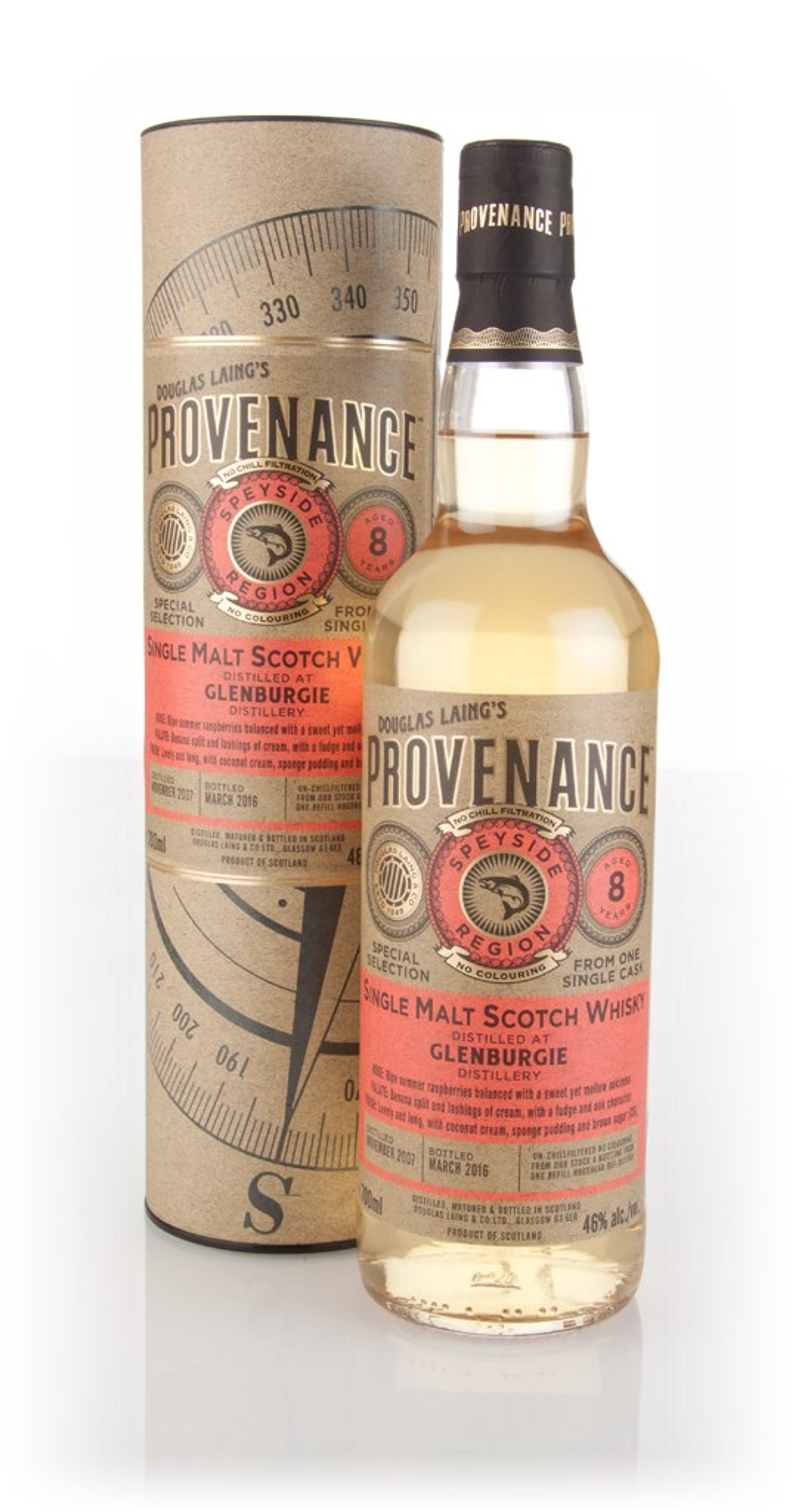 Glenburgie 8 Year Old 2007 (cask 11065) - Provenance (Douglas Laing) 70cl