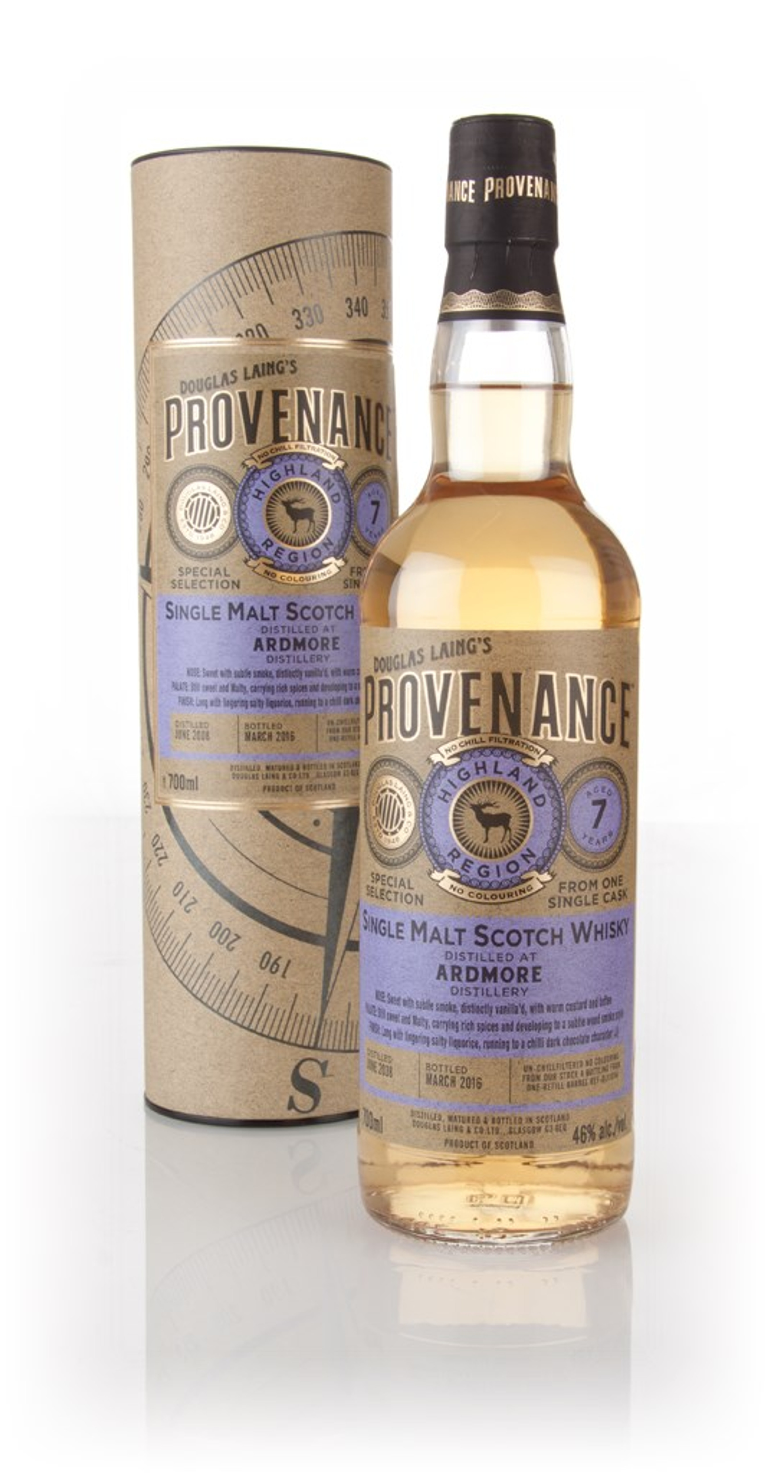 Ardmore 7 Year Old 2008 (cask 11094) - Provenance (Douglas Laing) 70cl