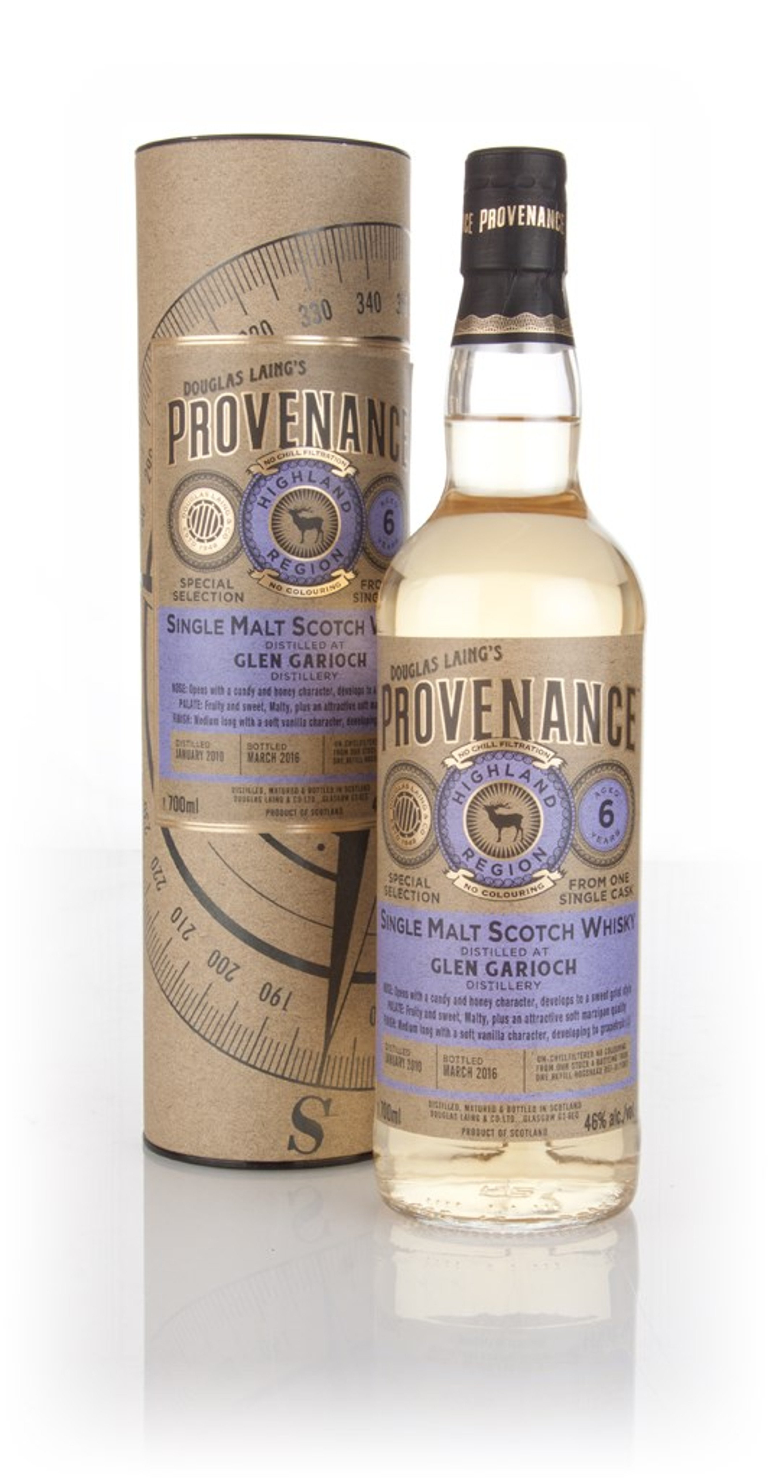Glen Garioch 6 Year Old 2010 (cask 11083) - Provenance (Douglas Laing) 70cl