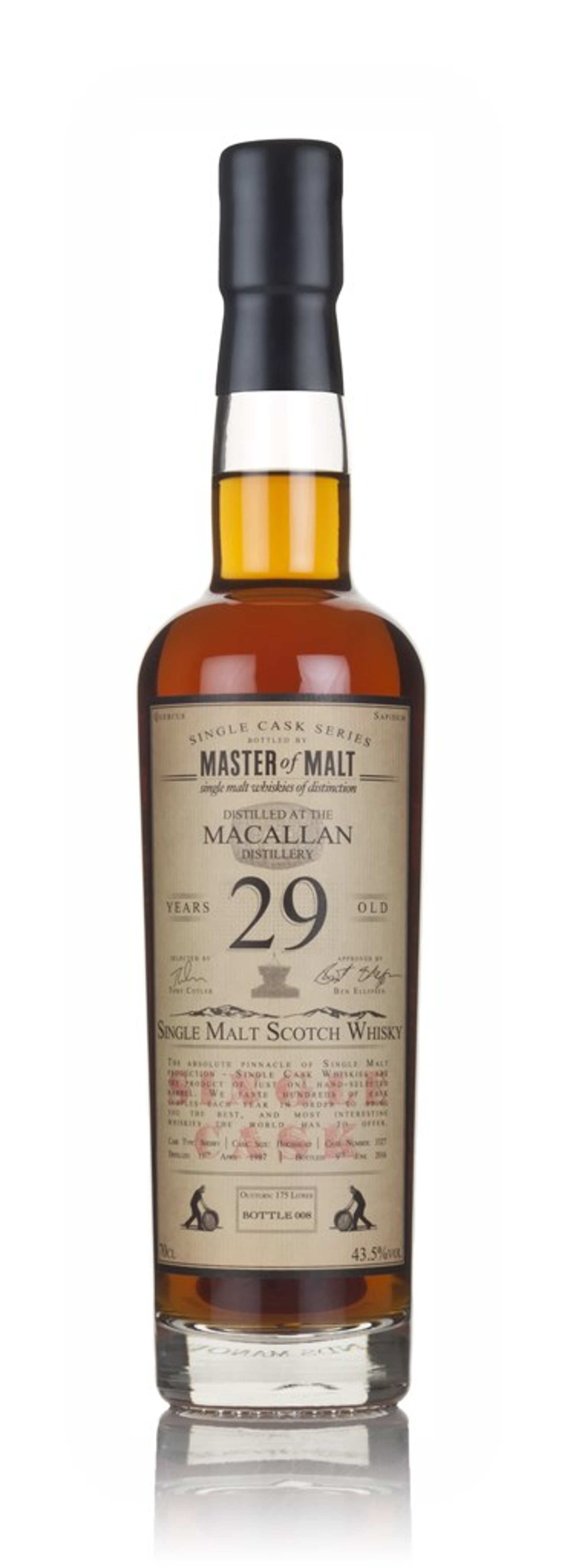 Macallan 29 Year Old 1987 - Single Cask (Master of Malt) 70cl