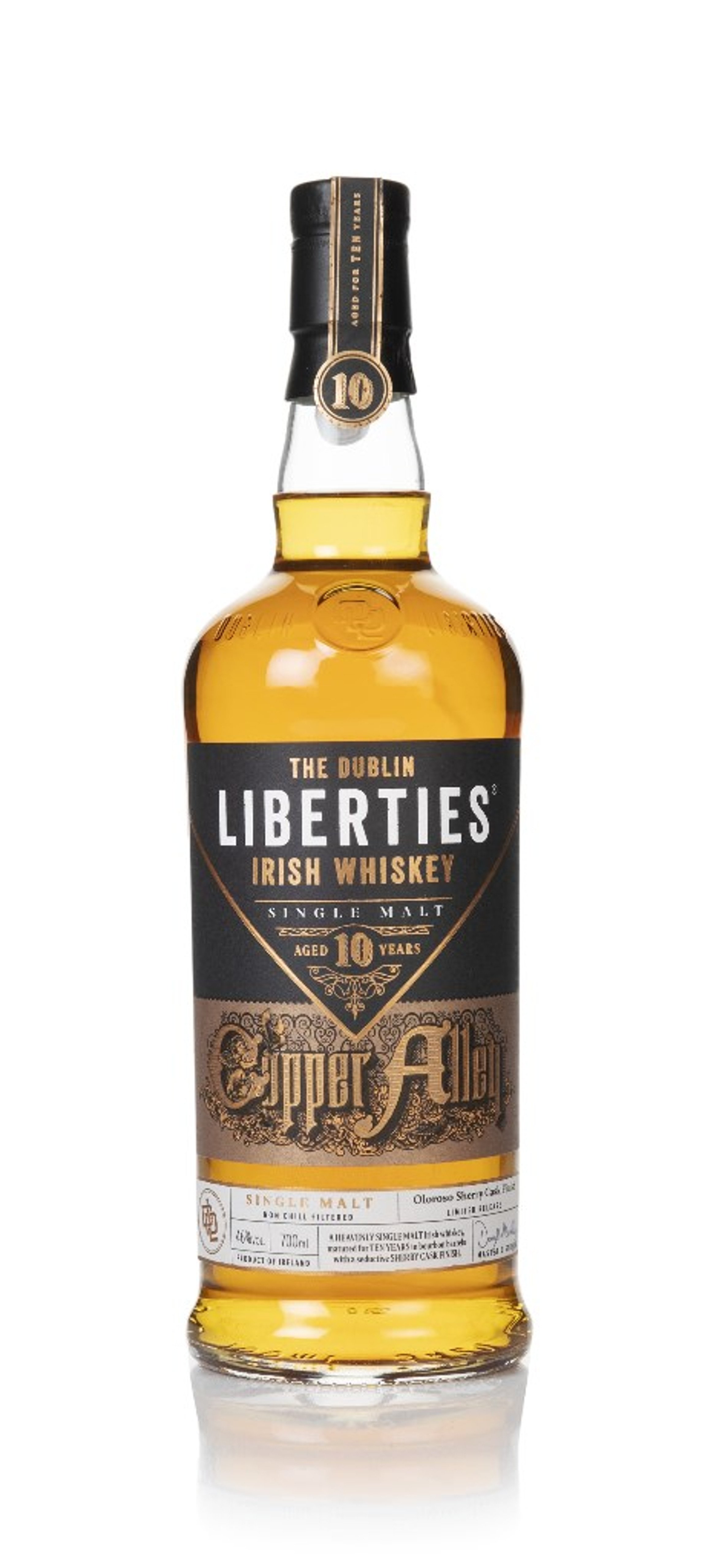 The Dublin Liberties 10 Year Old Copper Alley 70cl