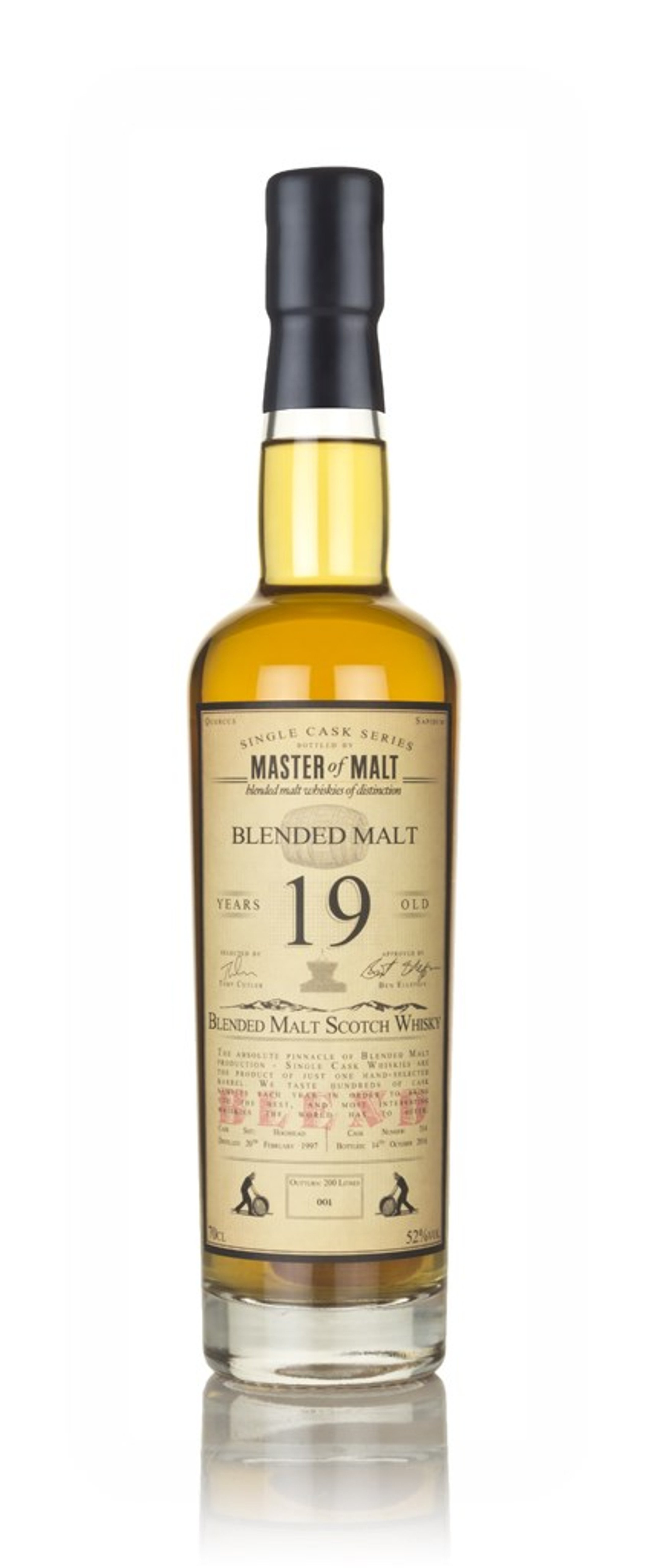 Blended Malt 19 Year Old 1997 - Single Cask (Master of Malt) 70cl