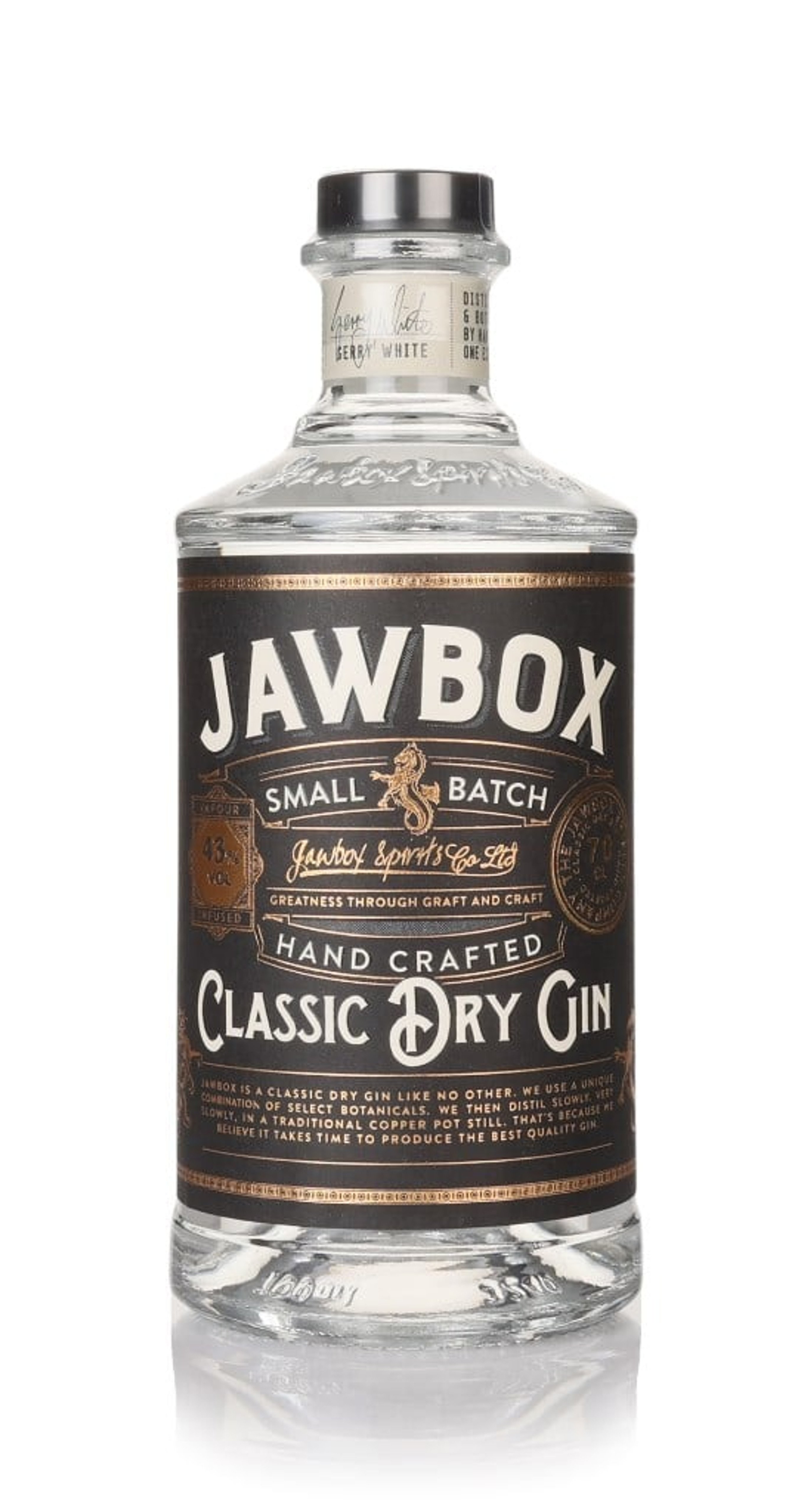 Jawbox Small Batch Gin 70cl
