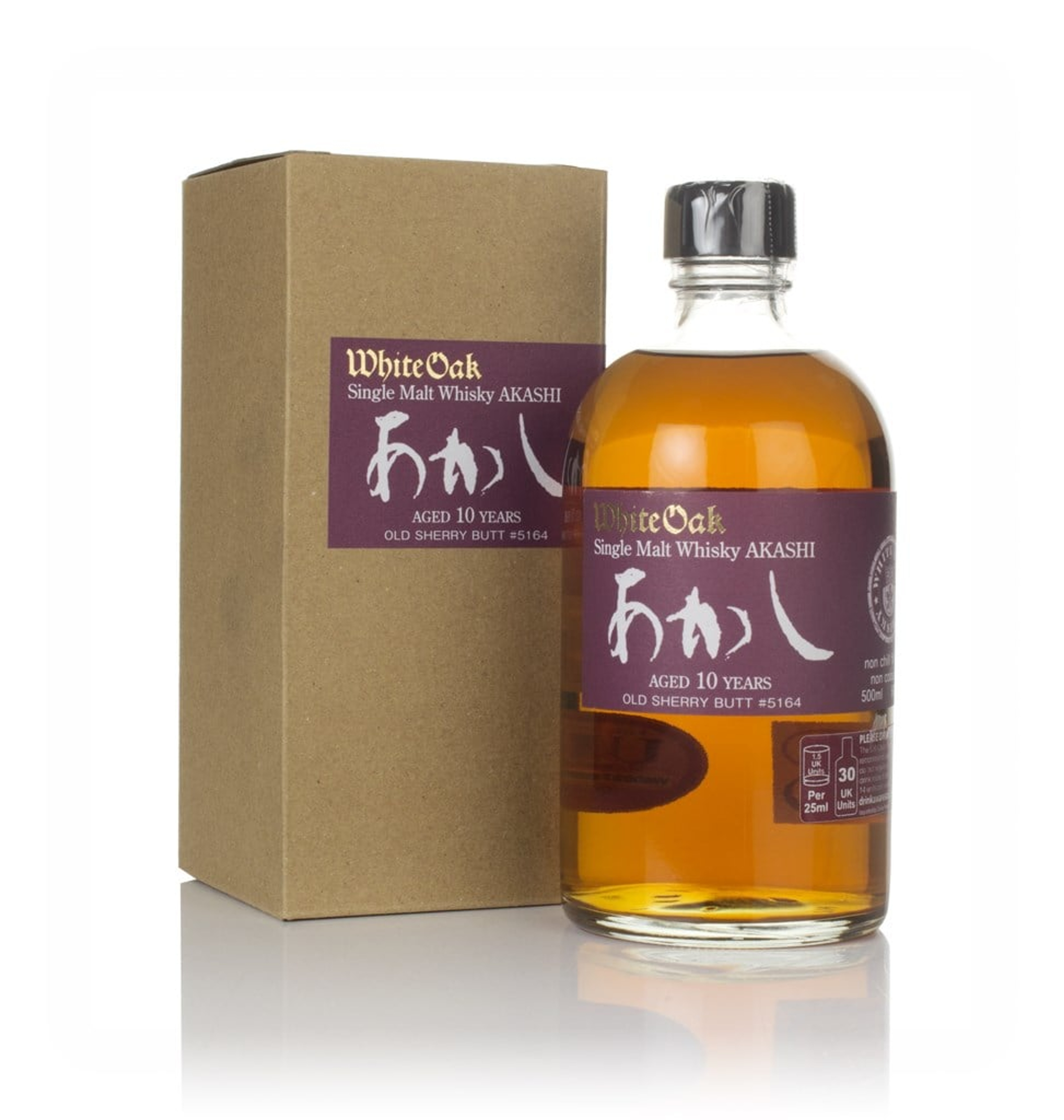 White Oak Akashi Single Malt 10 Year Old 50cl