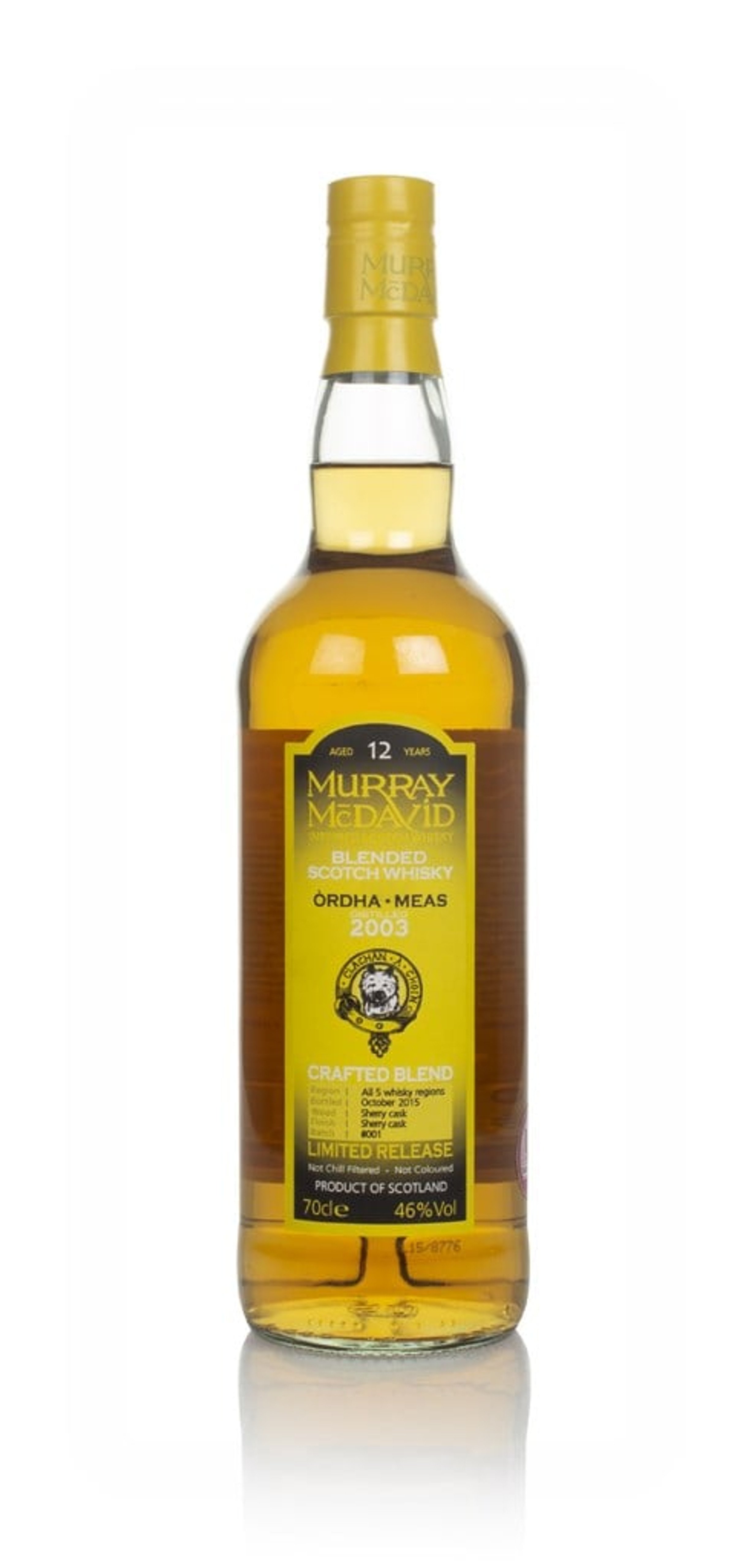 Òrdha Meas 12 Year Old 2003 - Crafted Blend (Murray McDavid) 70cl