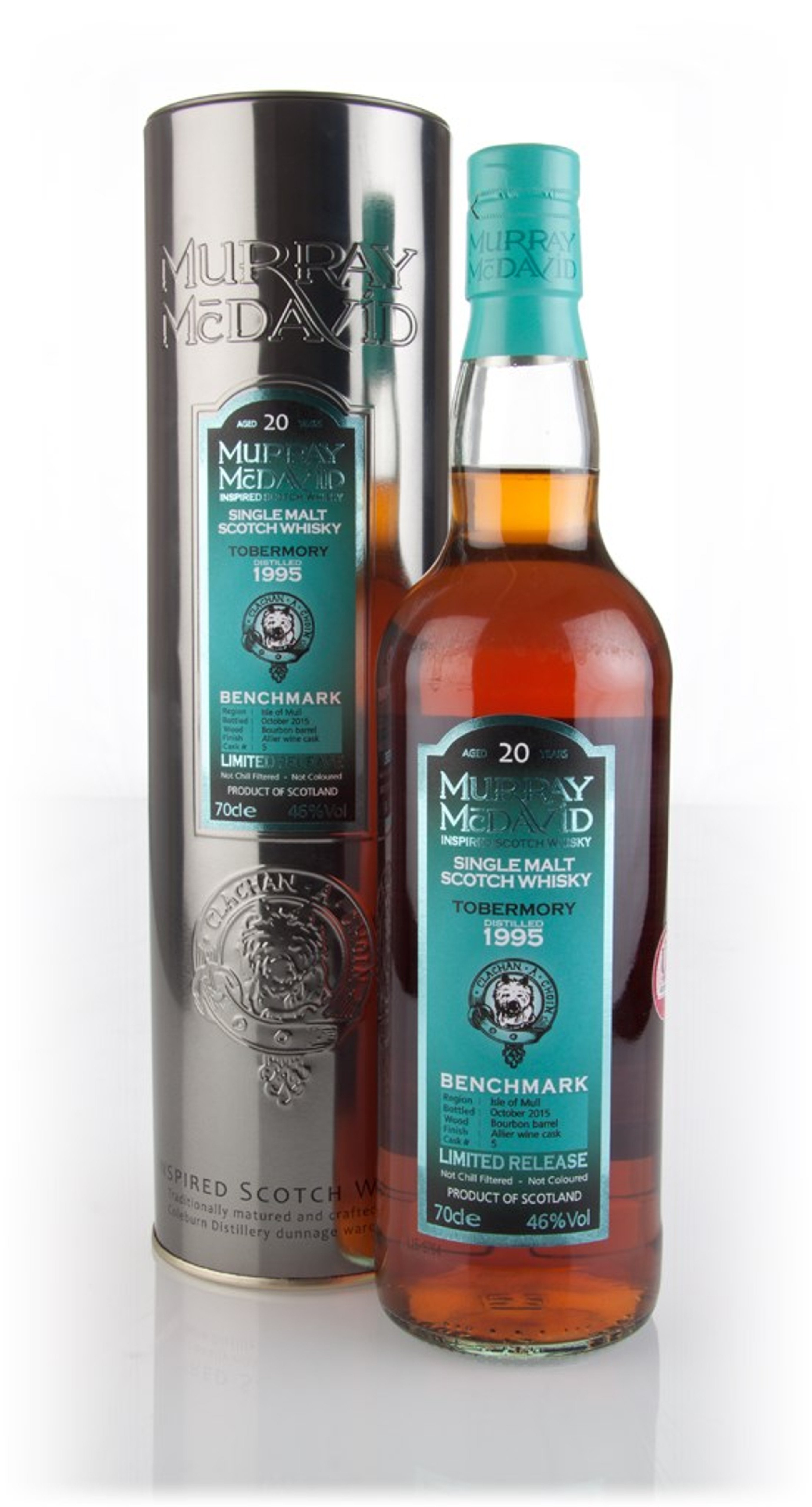 Tobermory 20 Year Old 1995 (cask 5) - Benchmark (Murray McDavid) 70cl