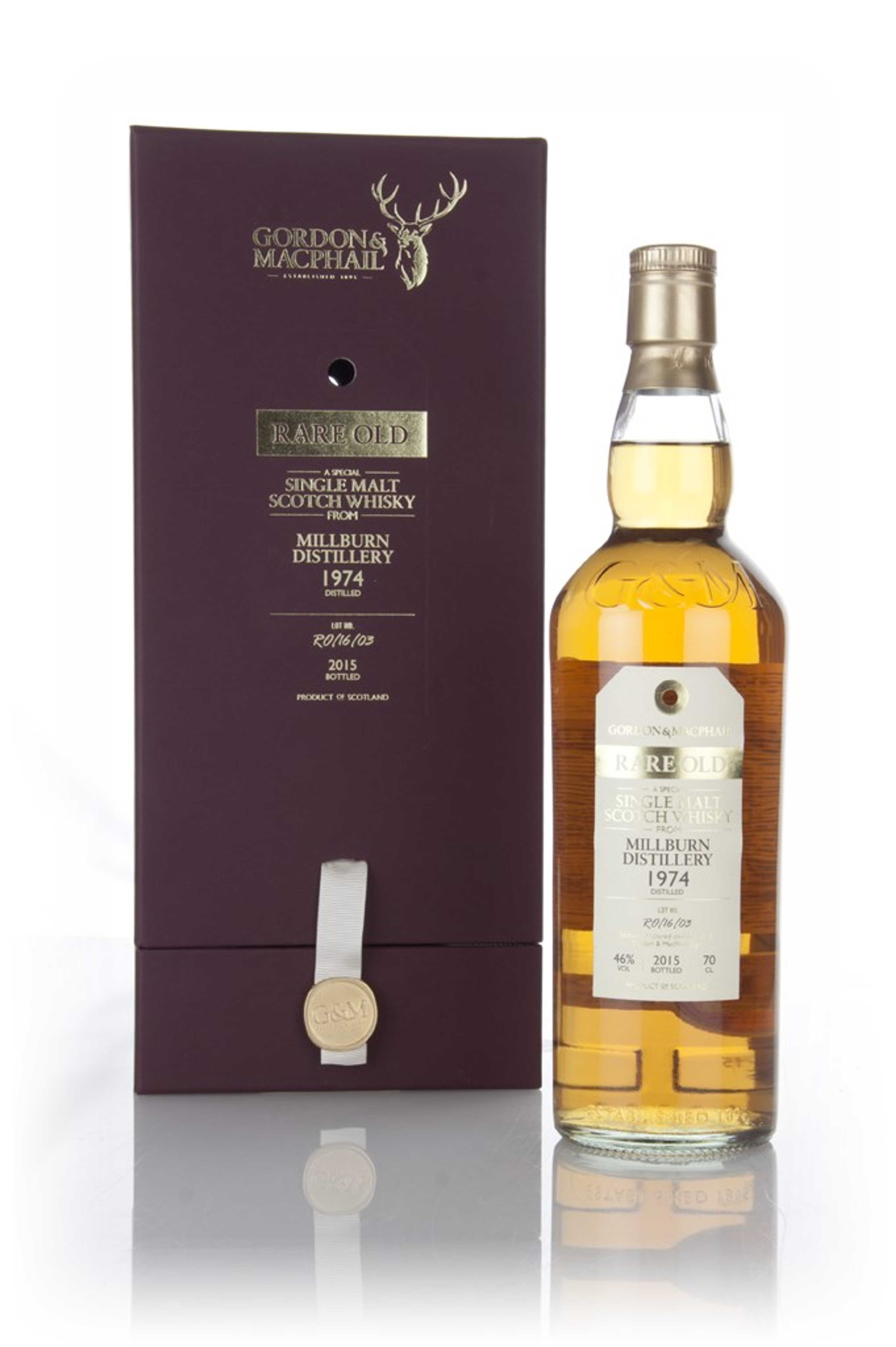 Millburn 1974 (bottled 2015) (RO/16/03) - Rare Old (Gordon & MacPhail) 70cl