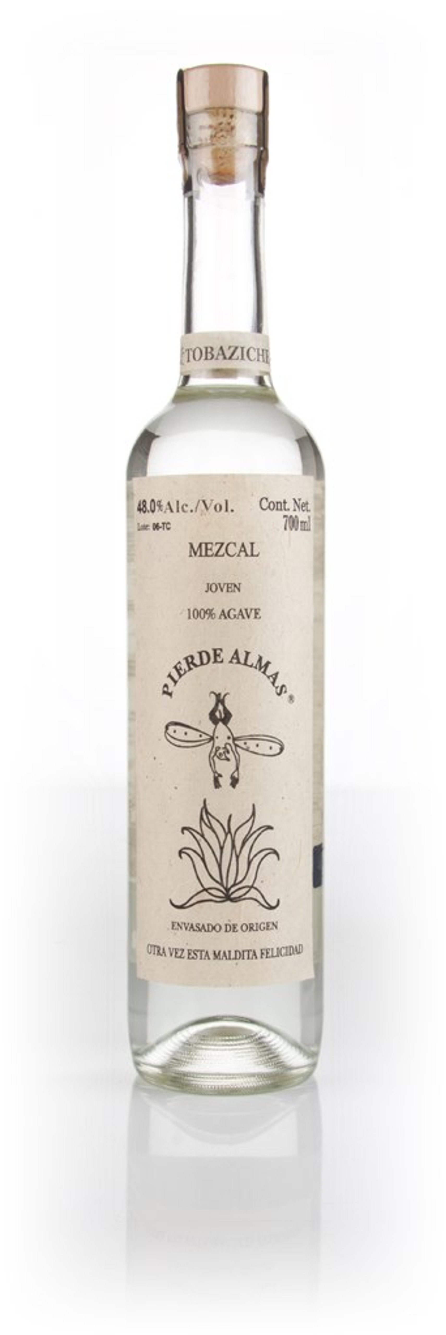 Pierde Almas Tobaziche 48% 70cl