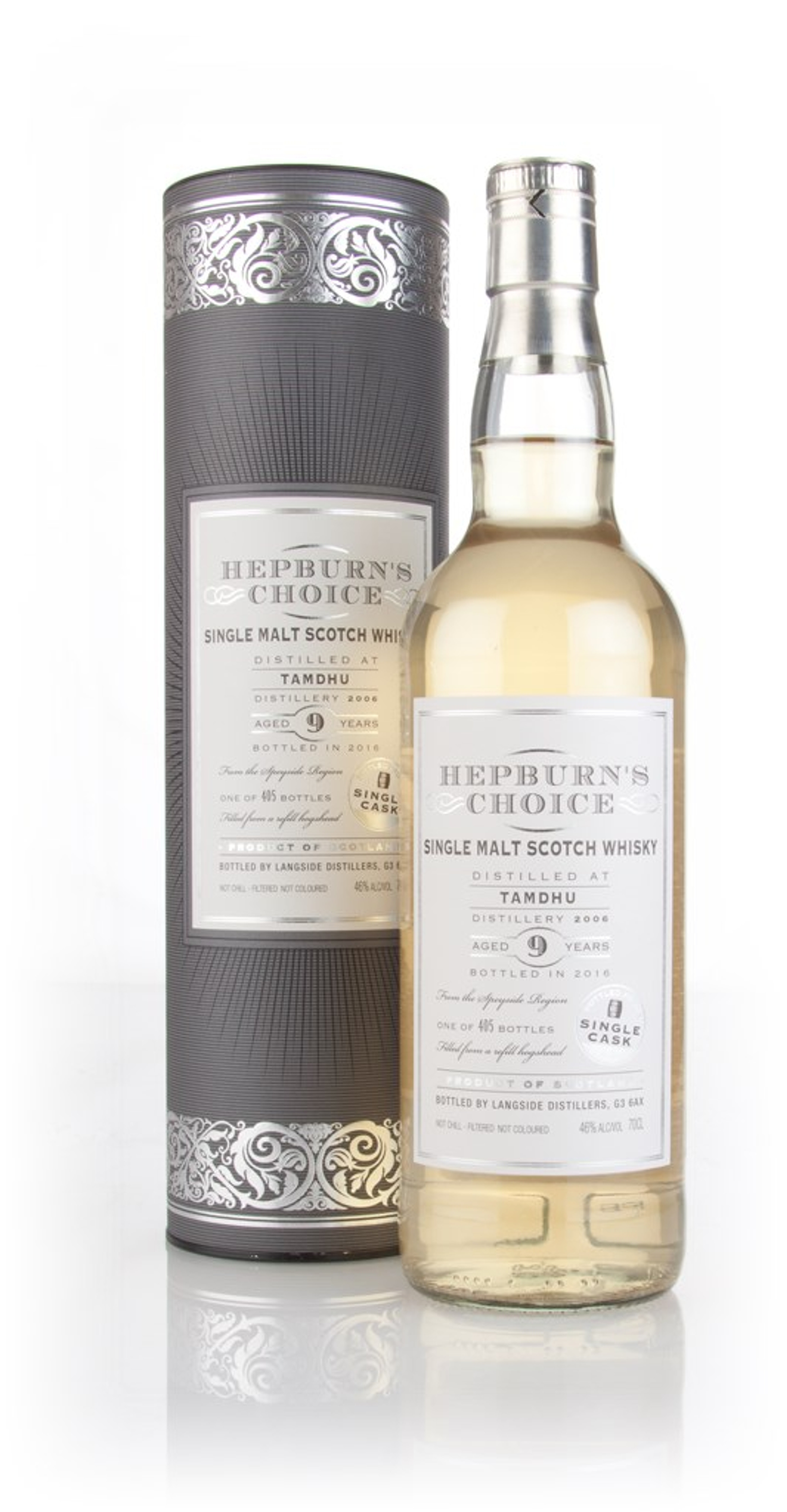 Tamdhu 9 Year Old 2006 - Hepburn's Choice (Langside) 70cl