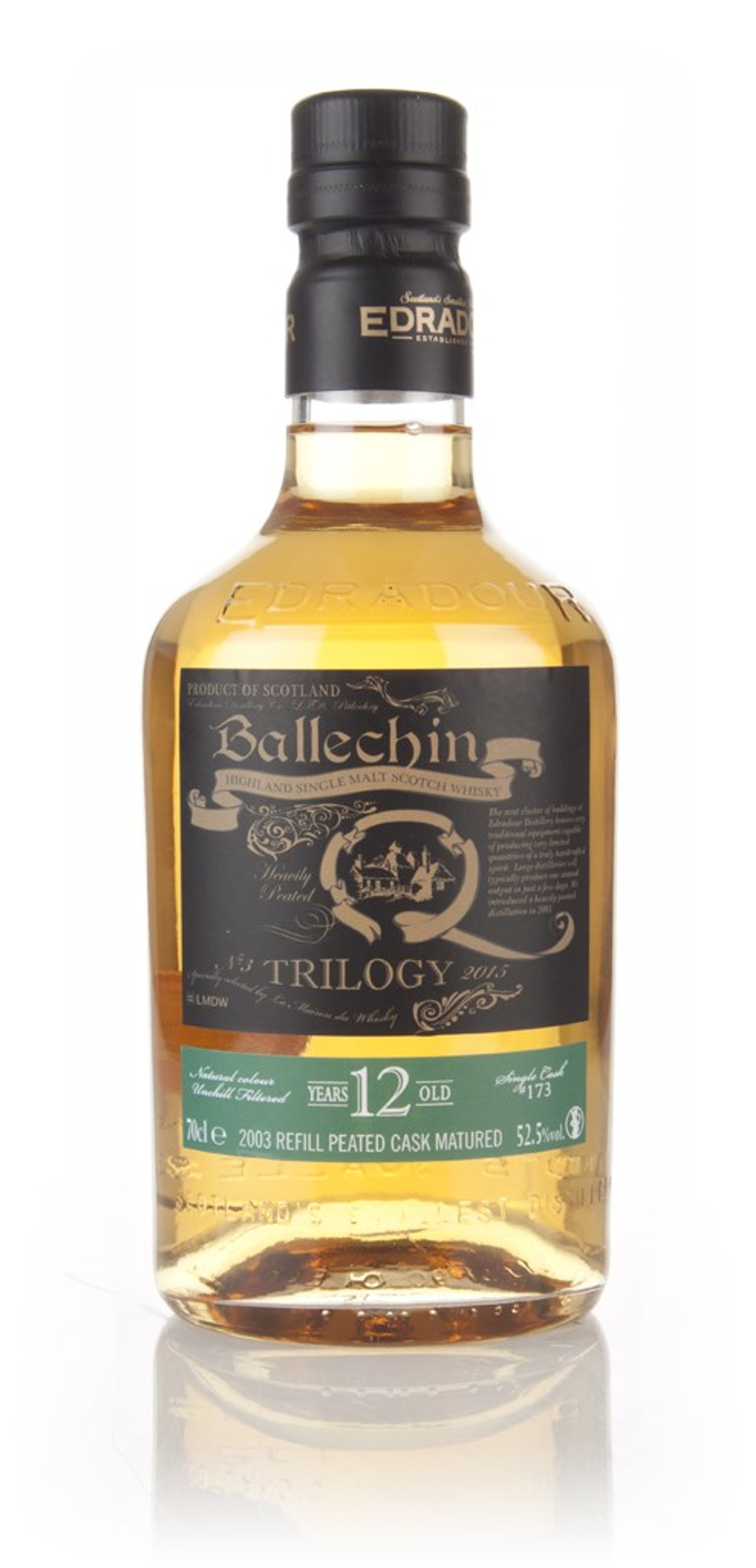 Edradour Ballechin 12 Year Old 2003 (cask 173) - Trilogy 70cl