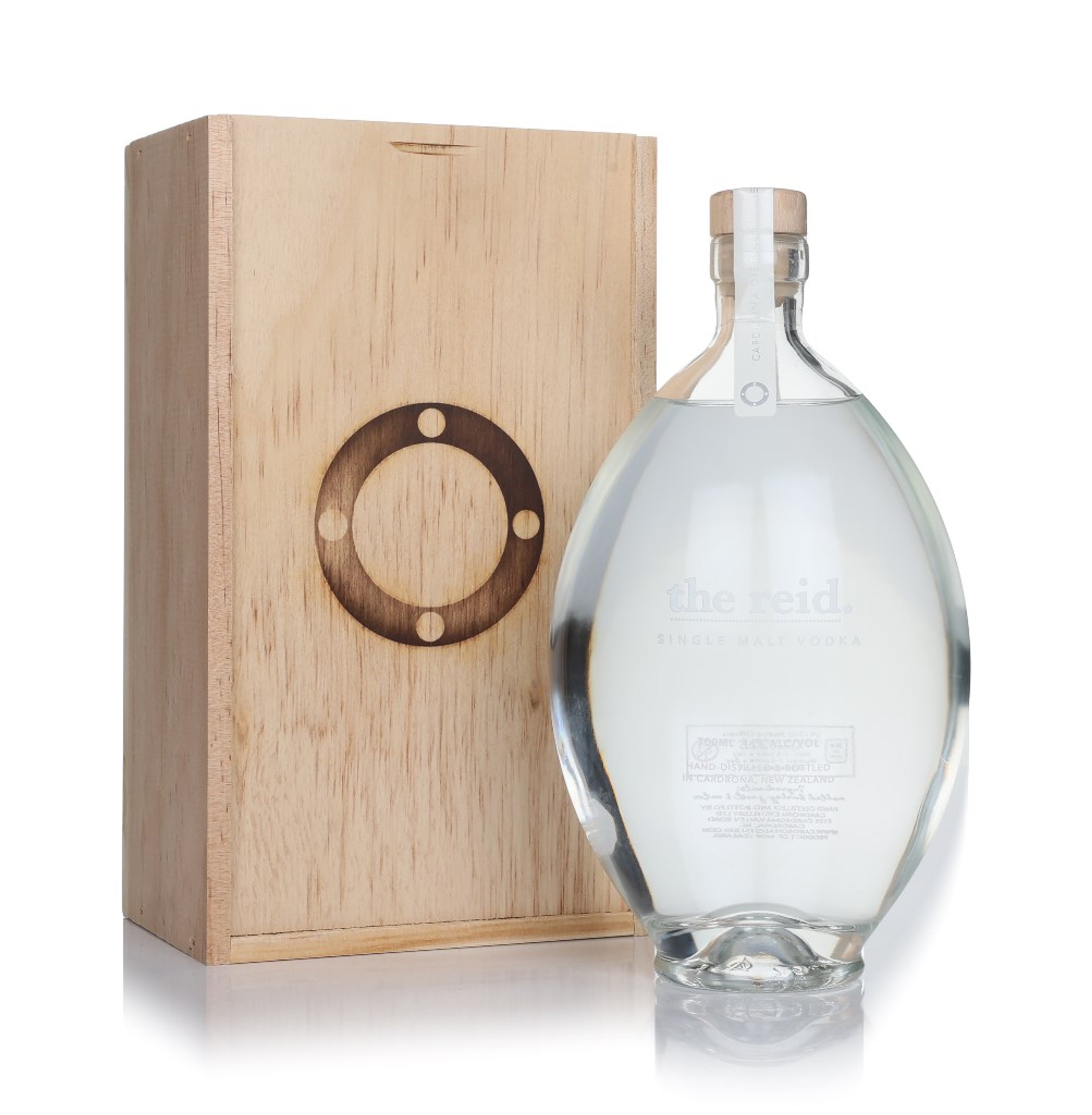 the reid Single Malt Vodka 70cl