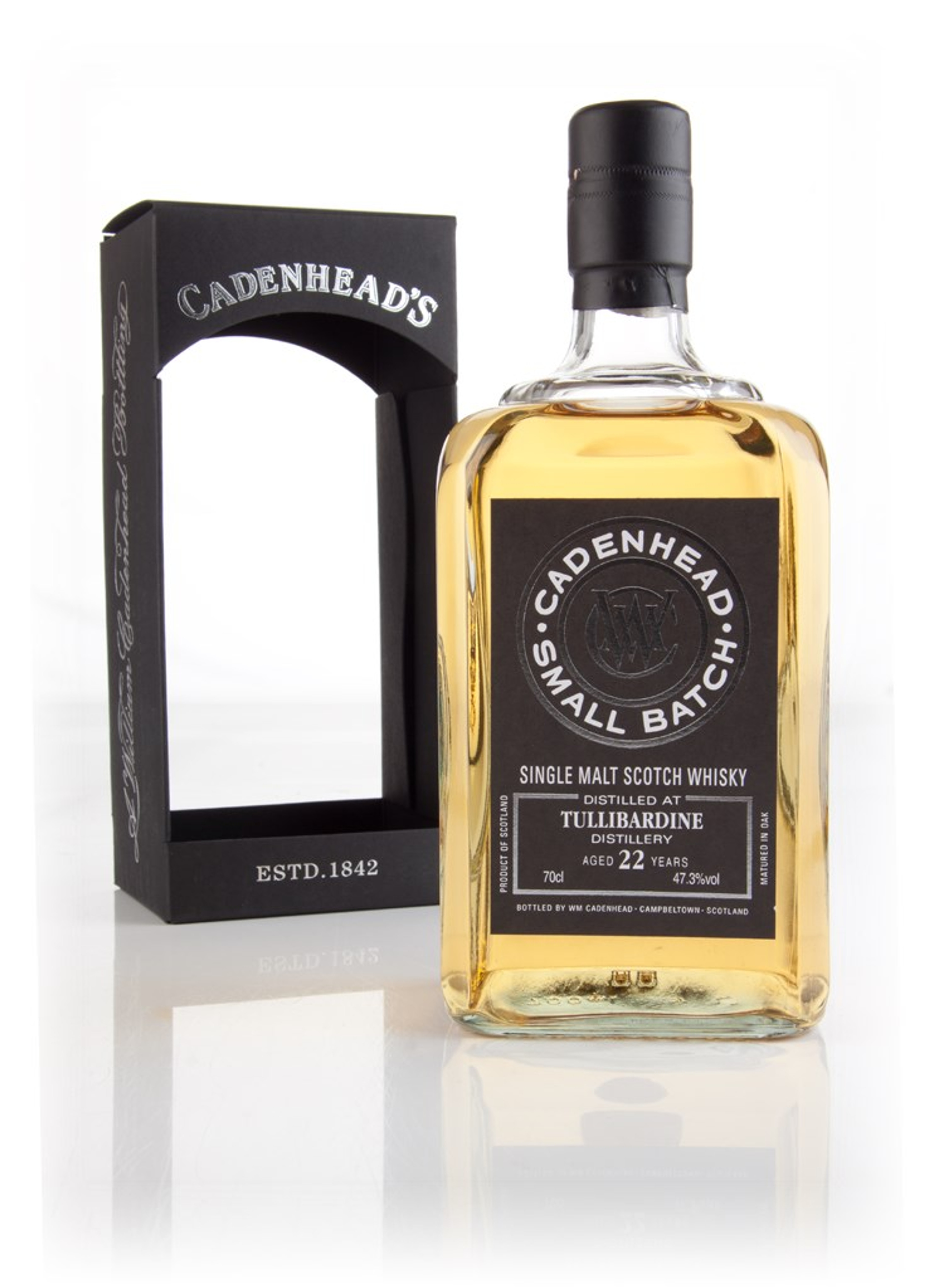 Tullibardine 22 Year Old 1993 - Small Batch (WM Cadenhead) 70cl