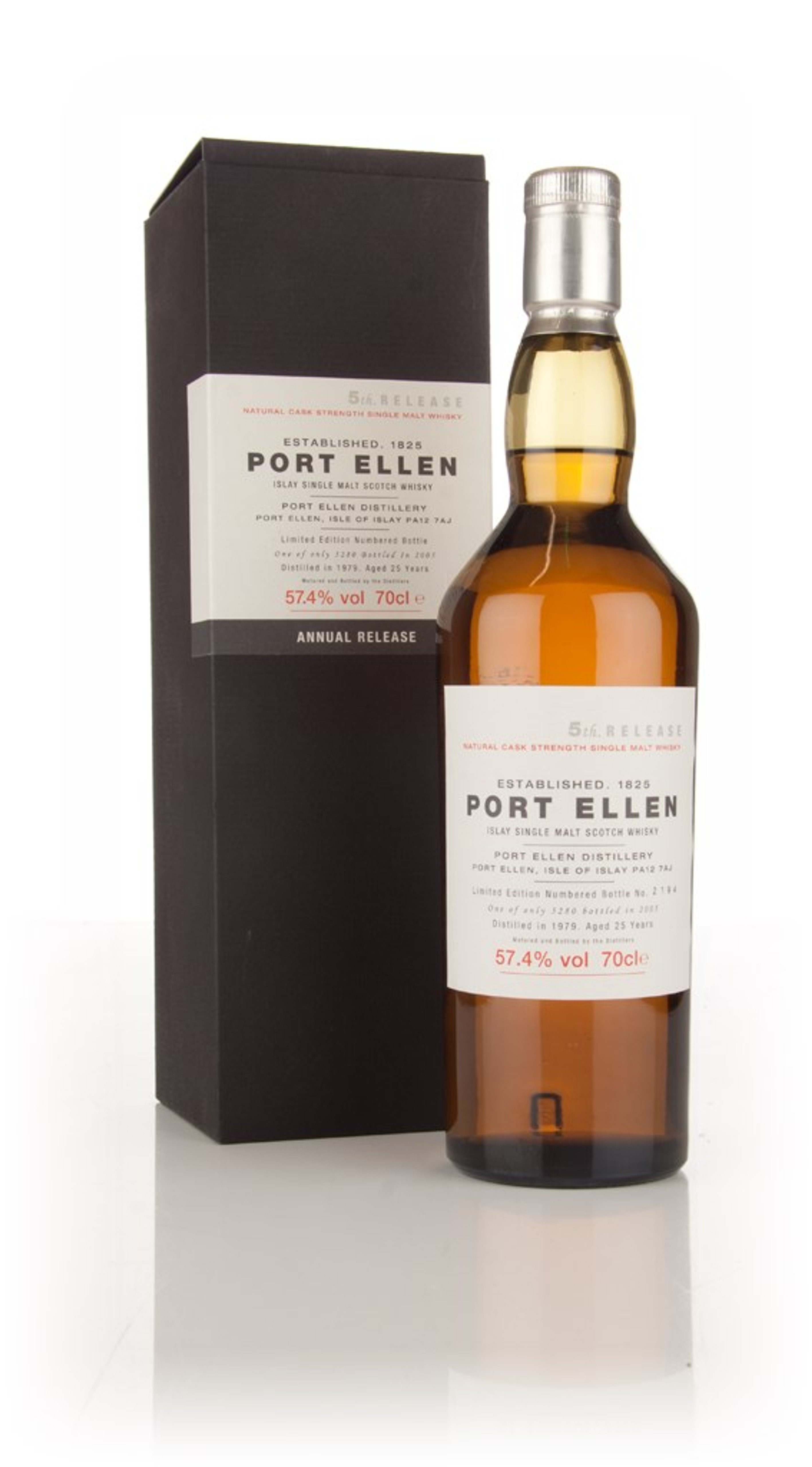 Port Ellen 25 Year Old 1979 - 5th Release (Special Release 2005) 70cl